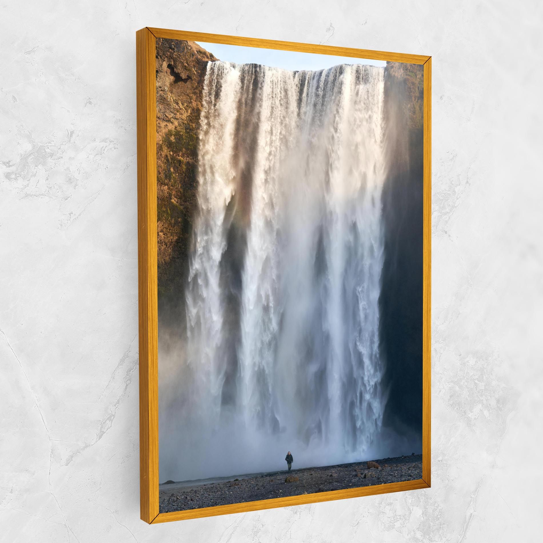 Small Man Waterfall mockup 1