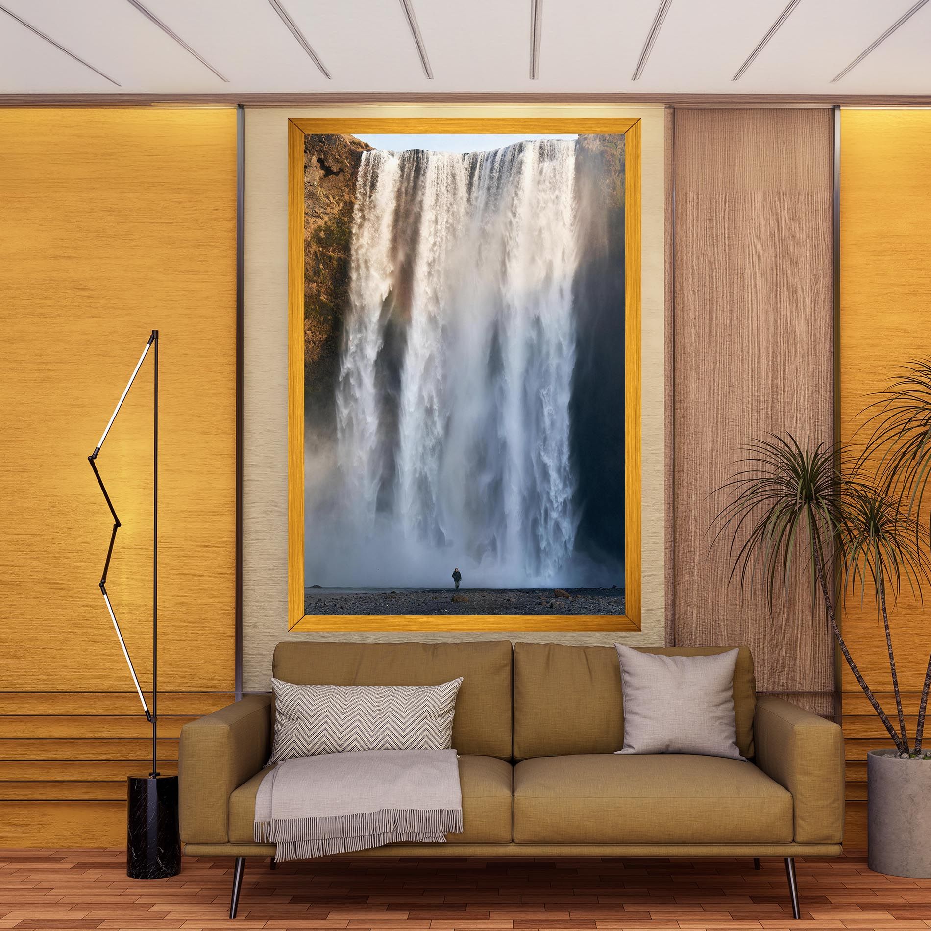 Small Man Waterfall mockup 9