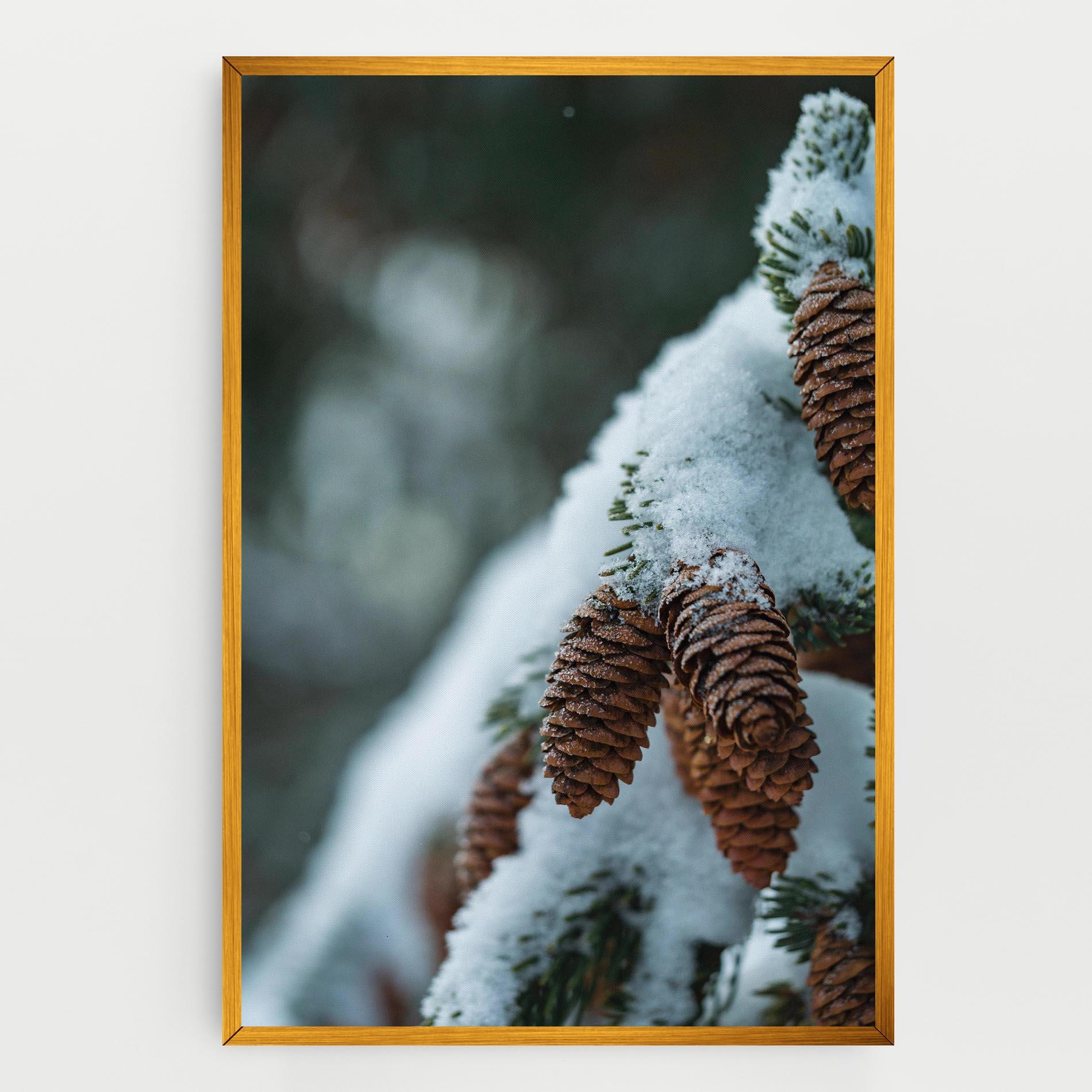 Leinwandbild Pretty Snow Cones mockup 0