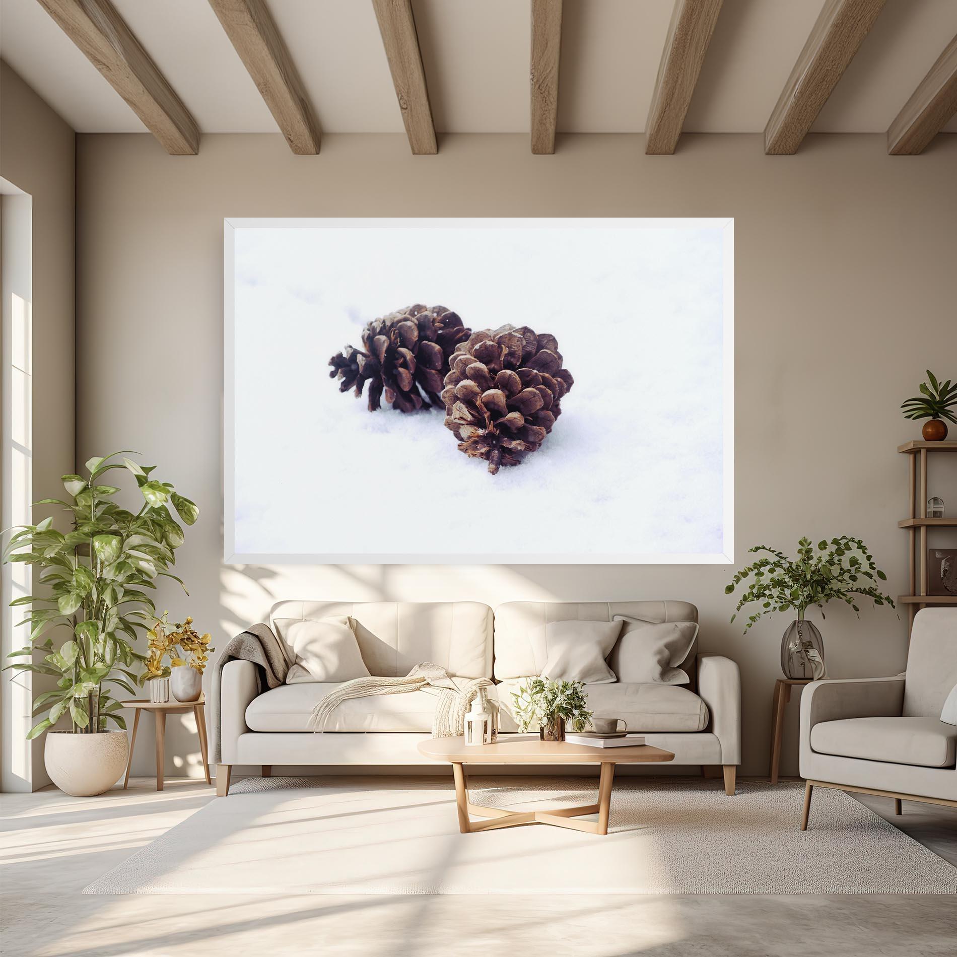 Leinwandbild Snow Cones mockup 6