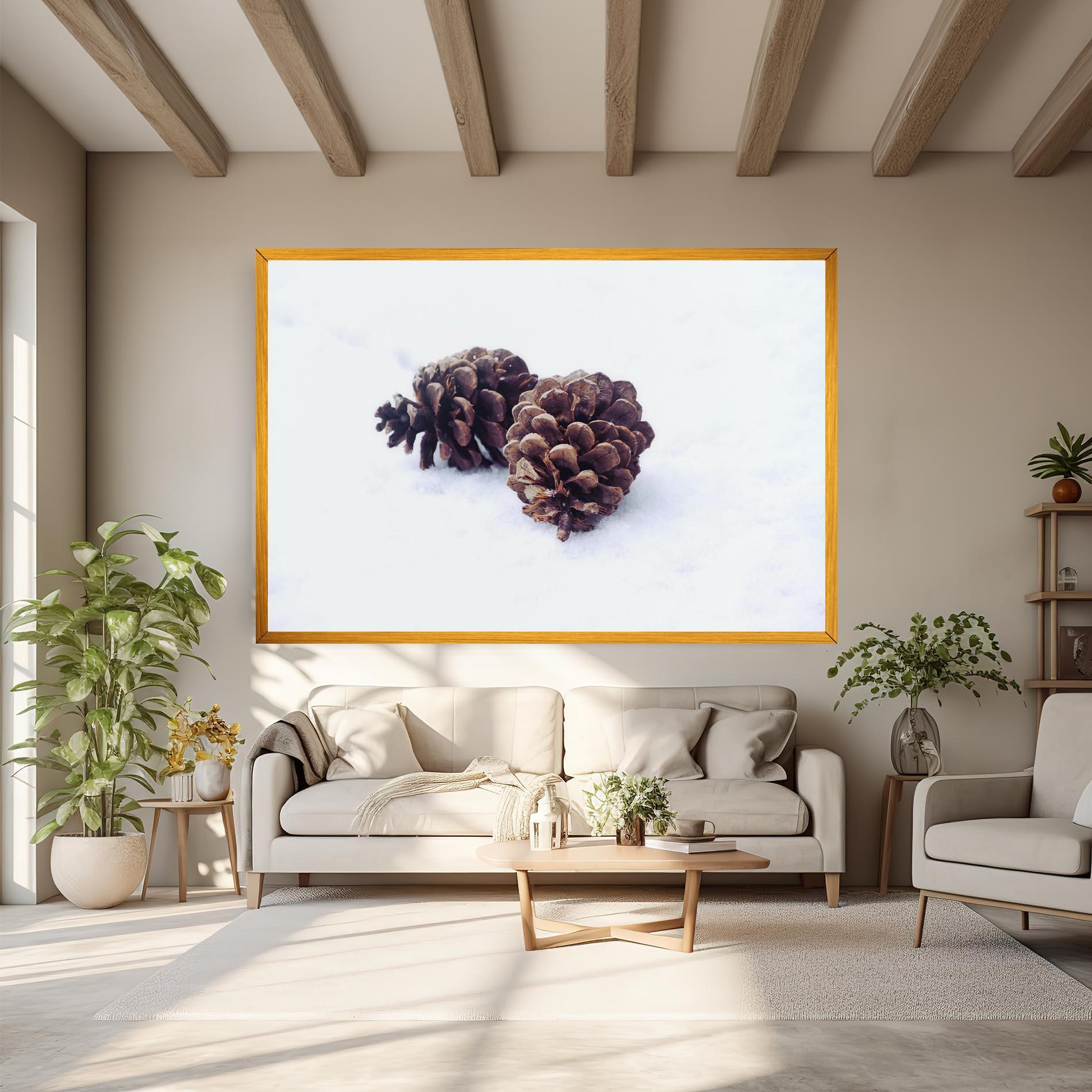 Leinwandbild Snow Cones mockup 6