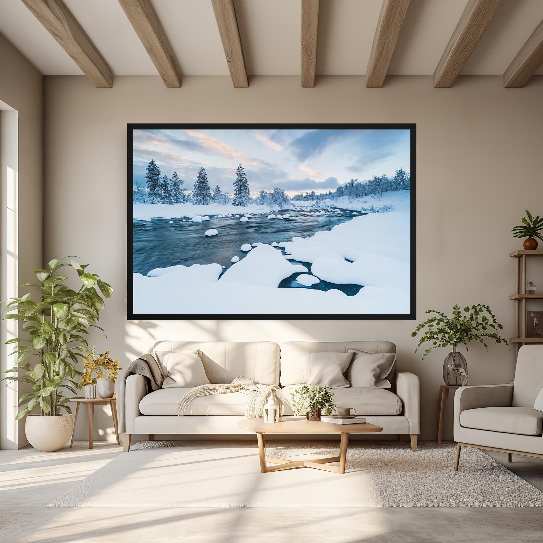 Winter River mockup 6