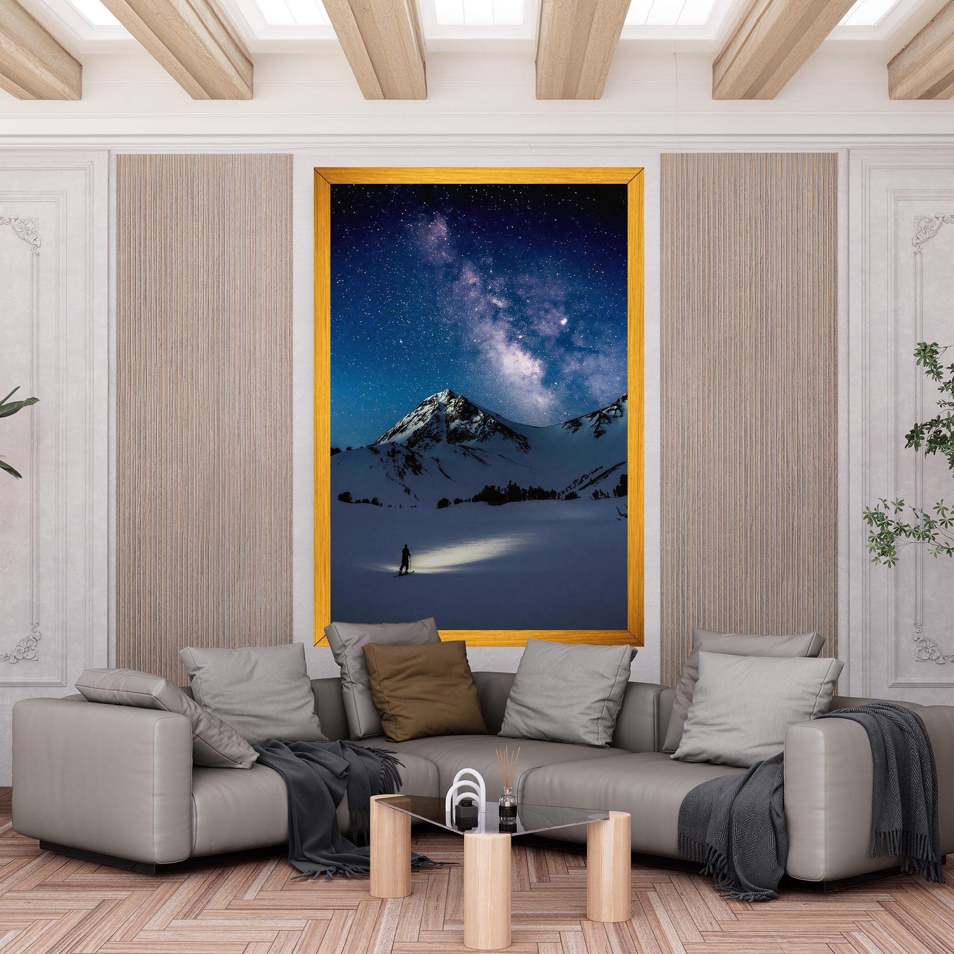 Leinwandbild Pretty Sky Winter mockup 6