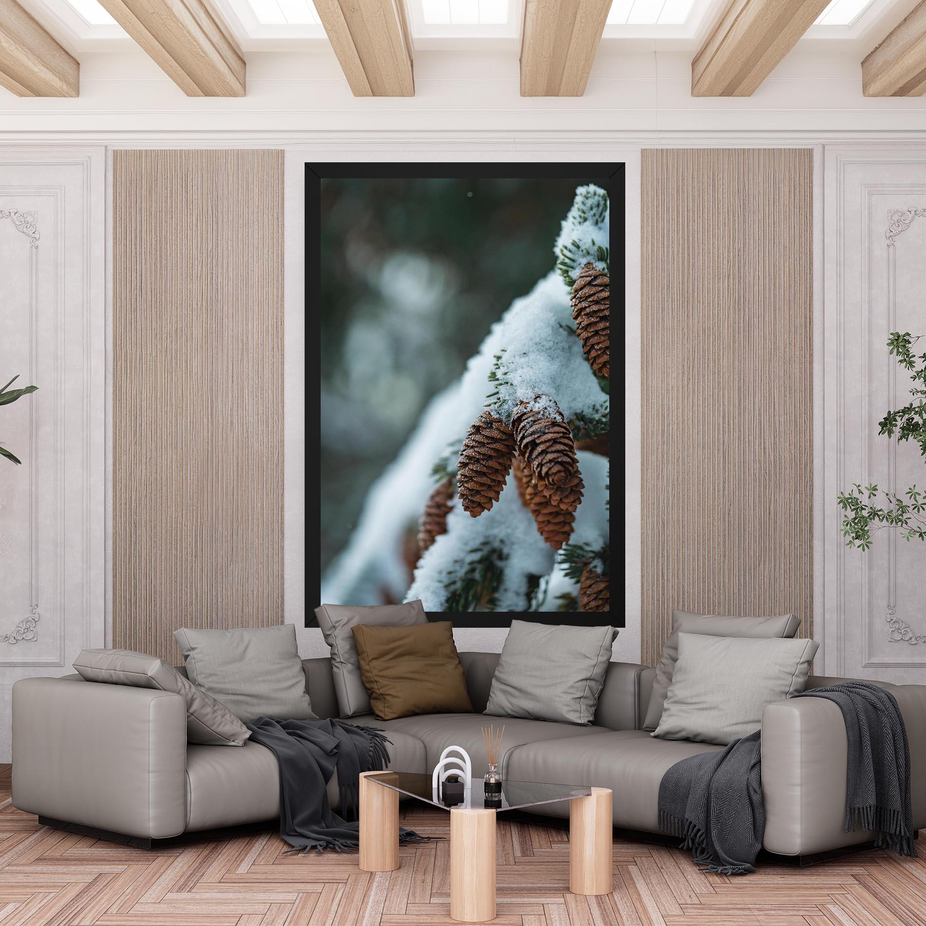 Leinwandbild Pretty Snow Cones mockup 6