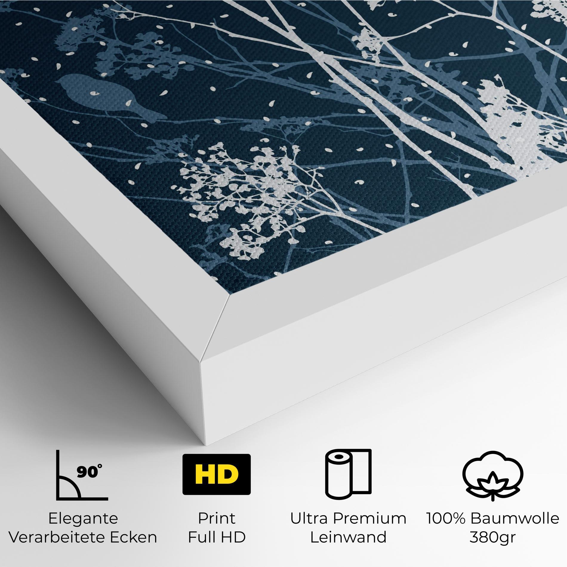 Leinwandbild Meadow Flowers mockup 4