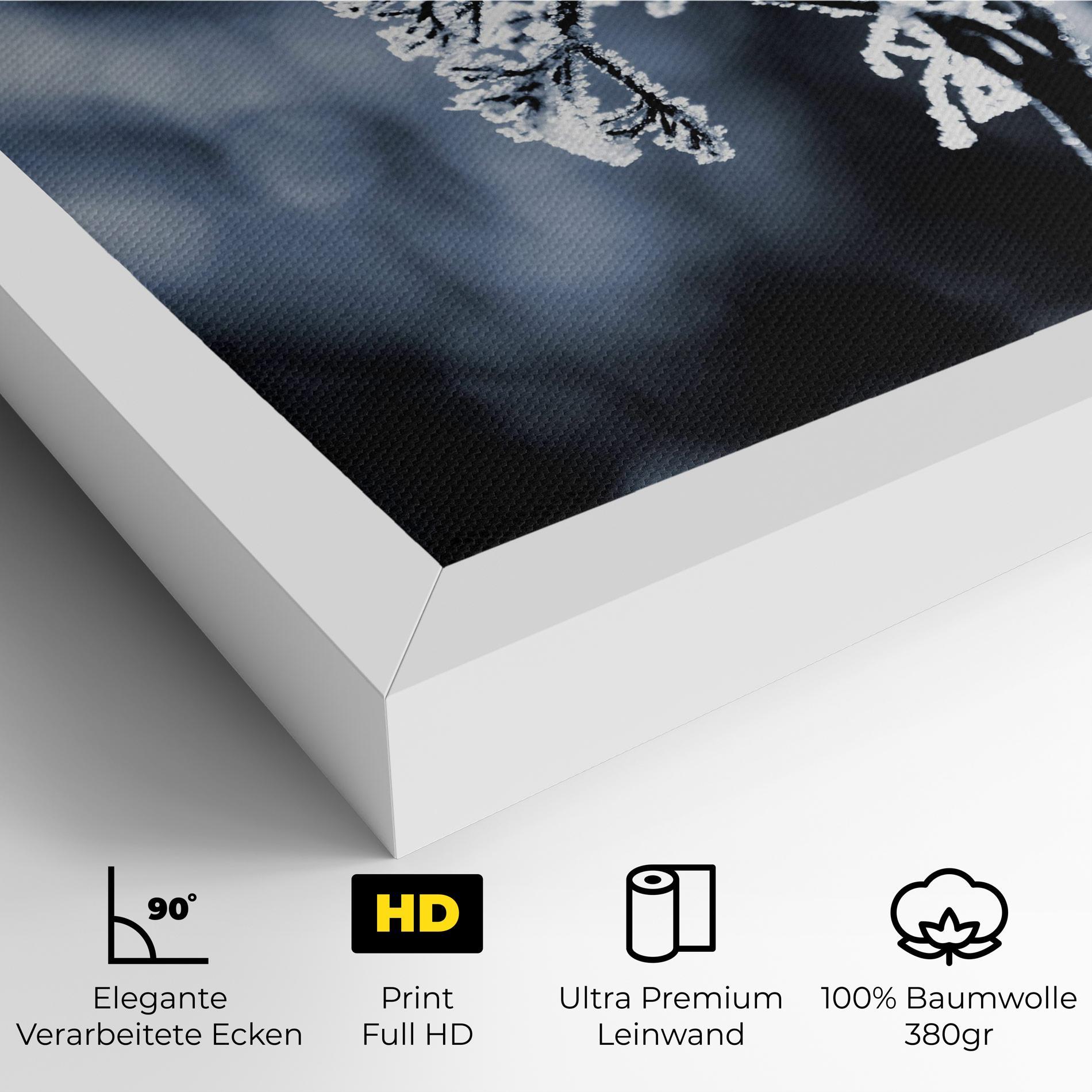 Leinwandbild Winter Plant mockup 4