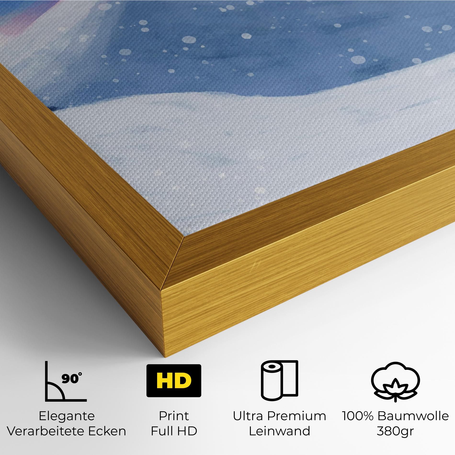 Mountain Snow Art mockup 4