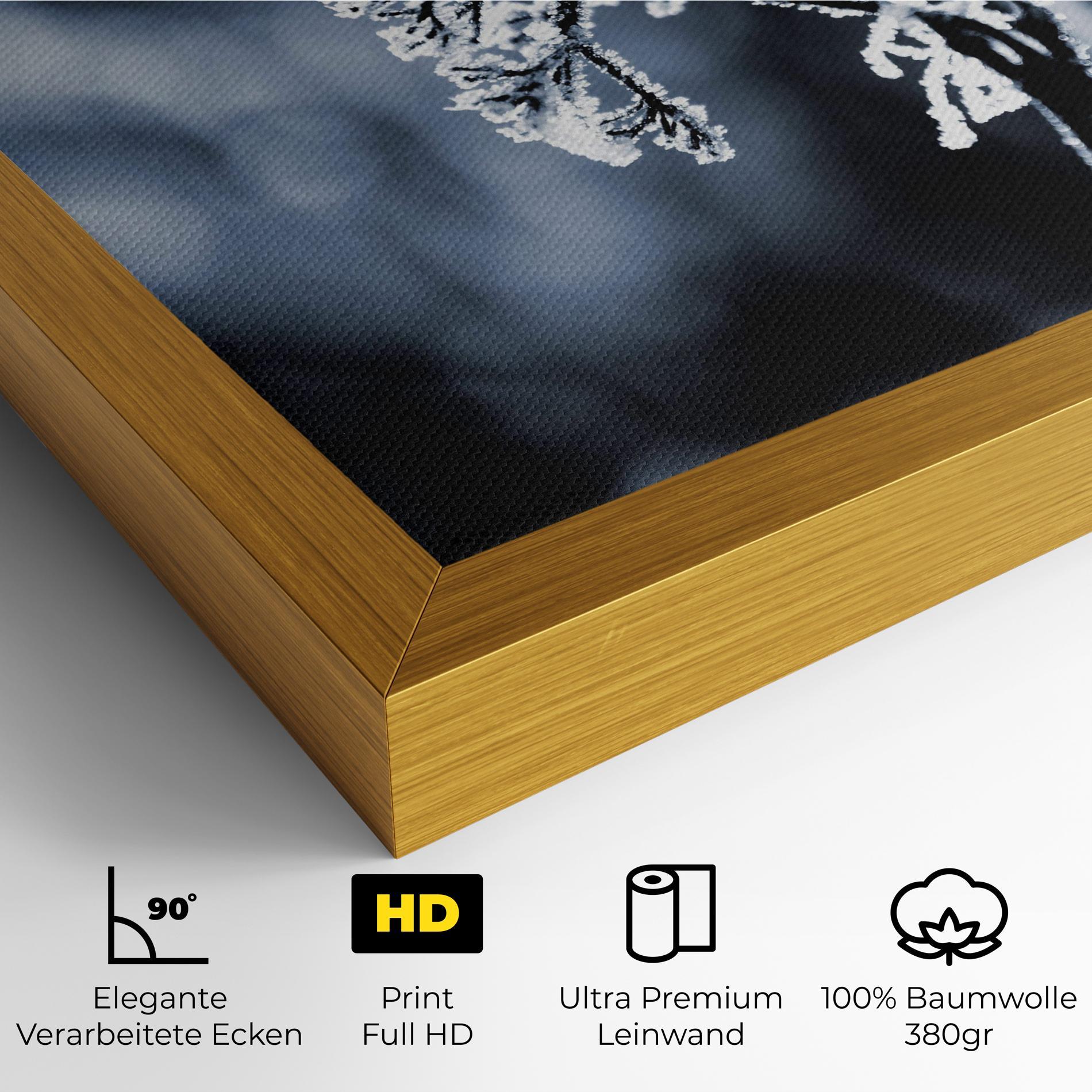 Leinwandbild Winter Plant mockup 4