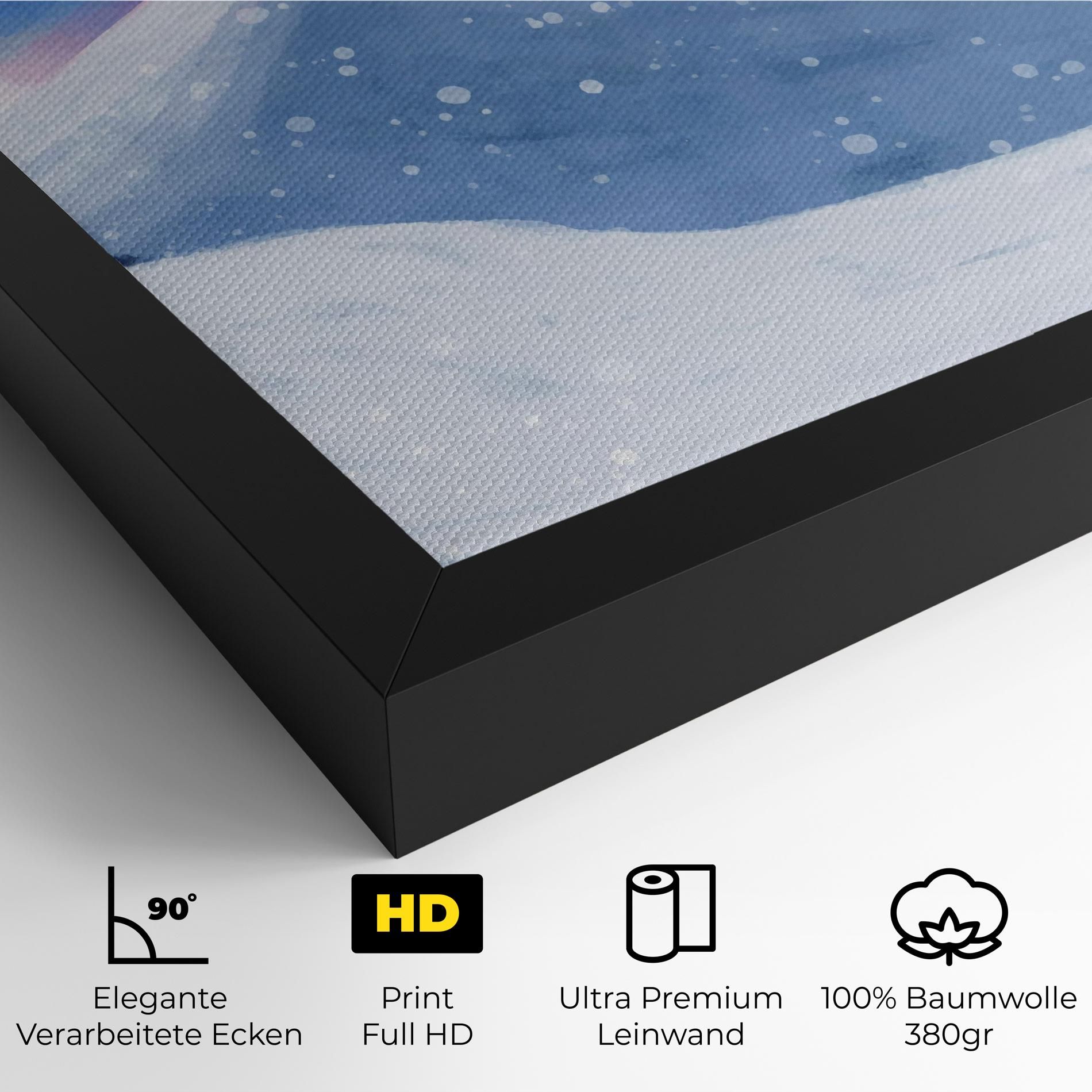 Mountain Snow Art mockup 4