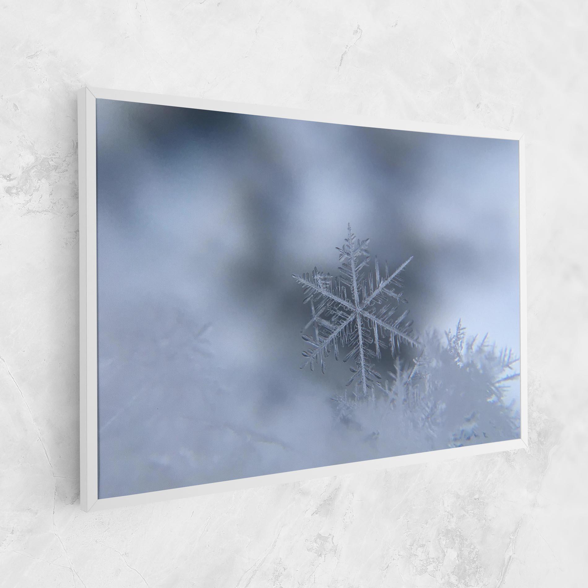 Leinwandbild Pretty Snowflake mockup 1
