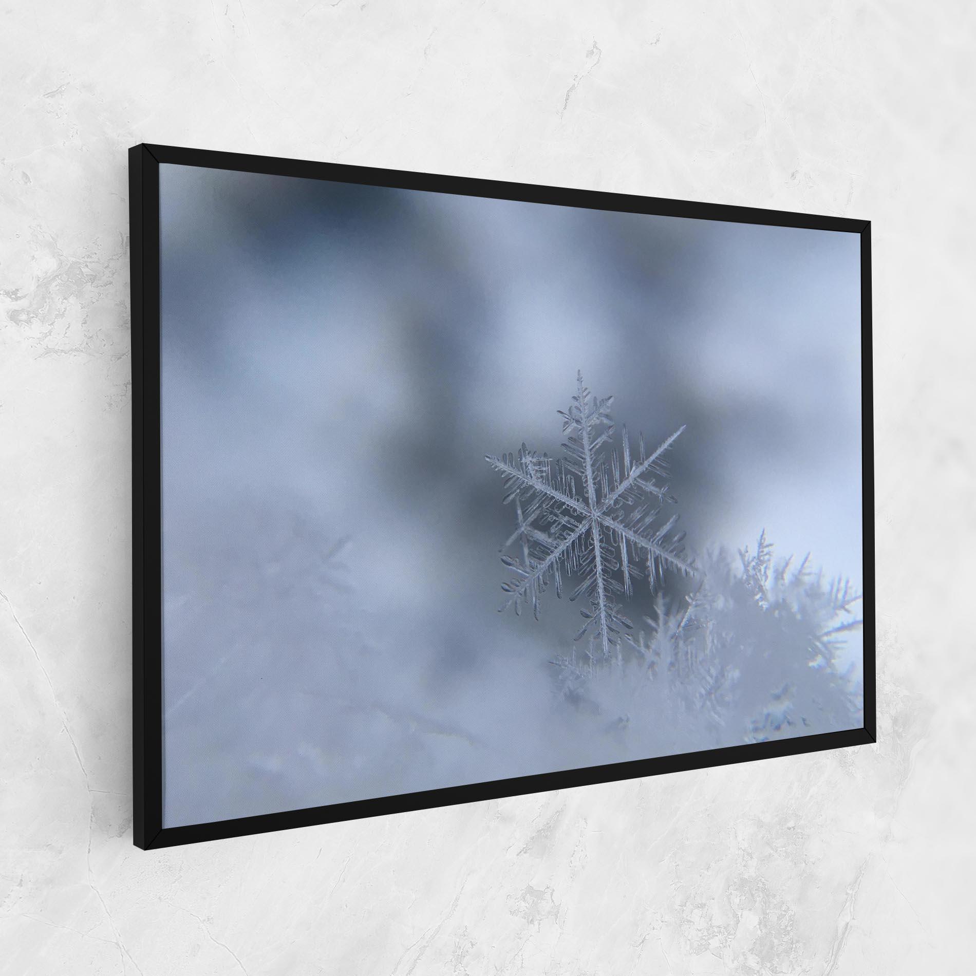 Leinwandbild Pretty Snowflake mockup 1