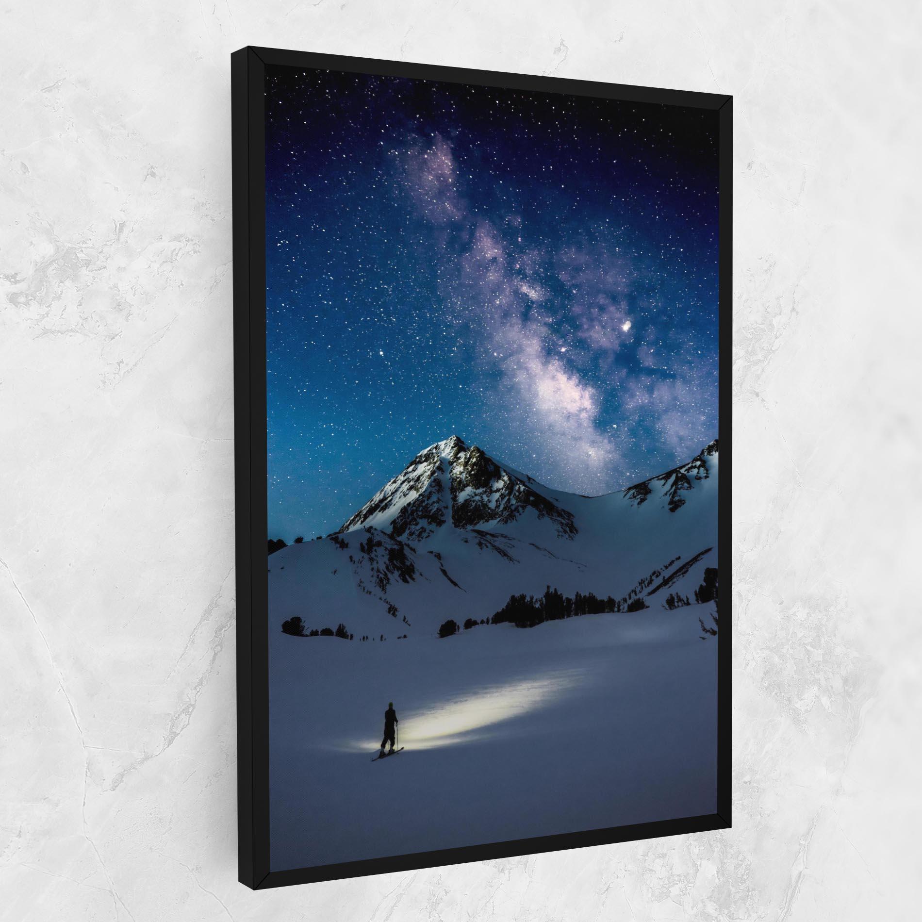 Leinwandbild Pretty Sky Winter mockup 1