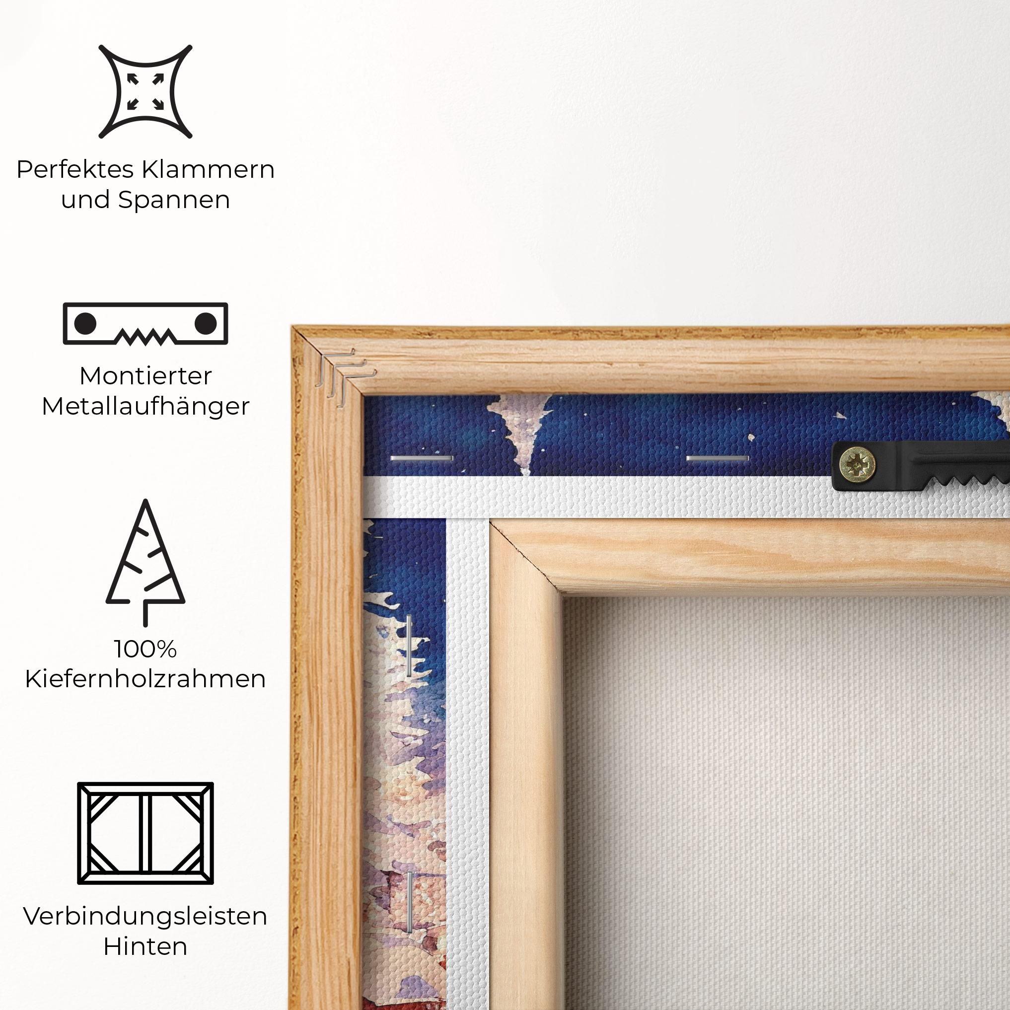 Snow Falling Painting mockup 5