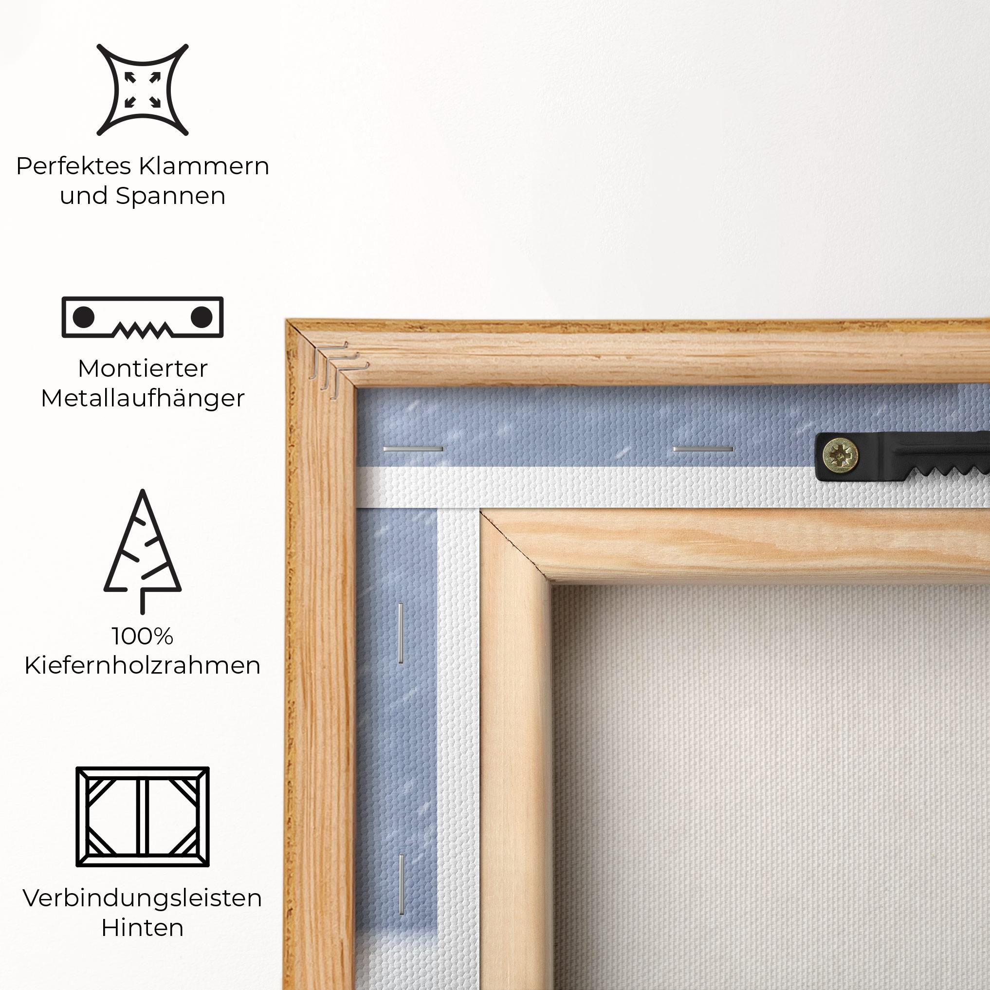 Leinwandbild Snow Owl mockup 5