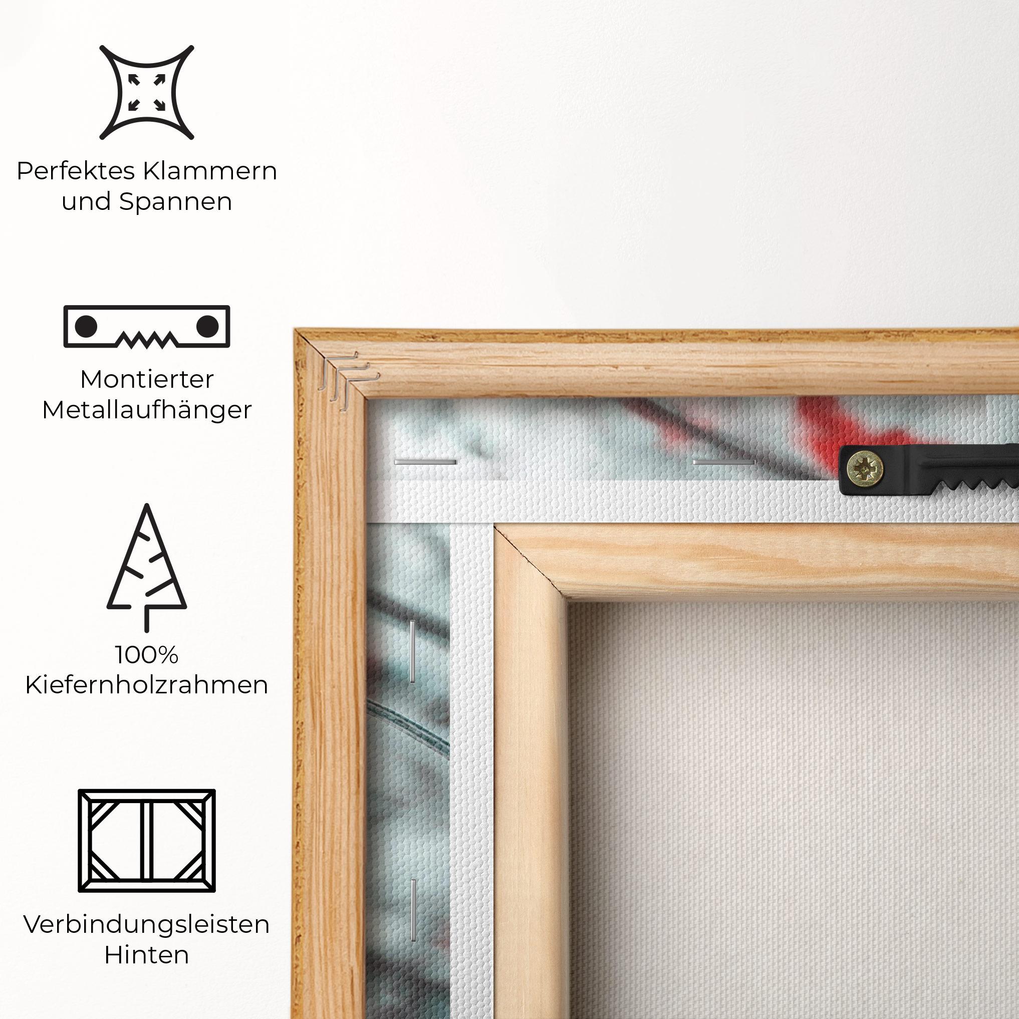 Leinwandbild Snow Red Fruits mockup 5