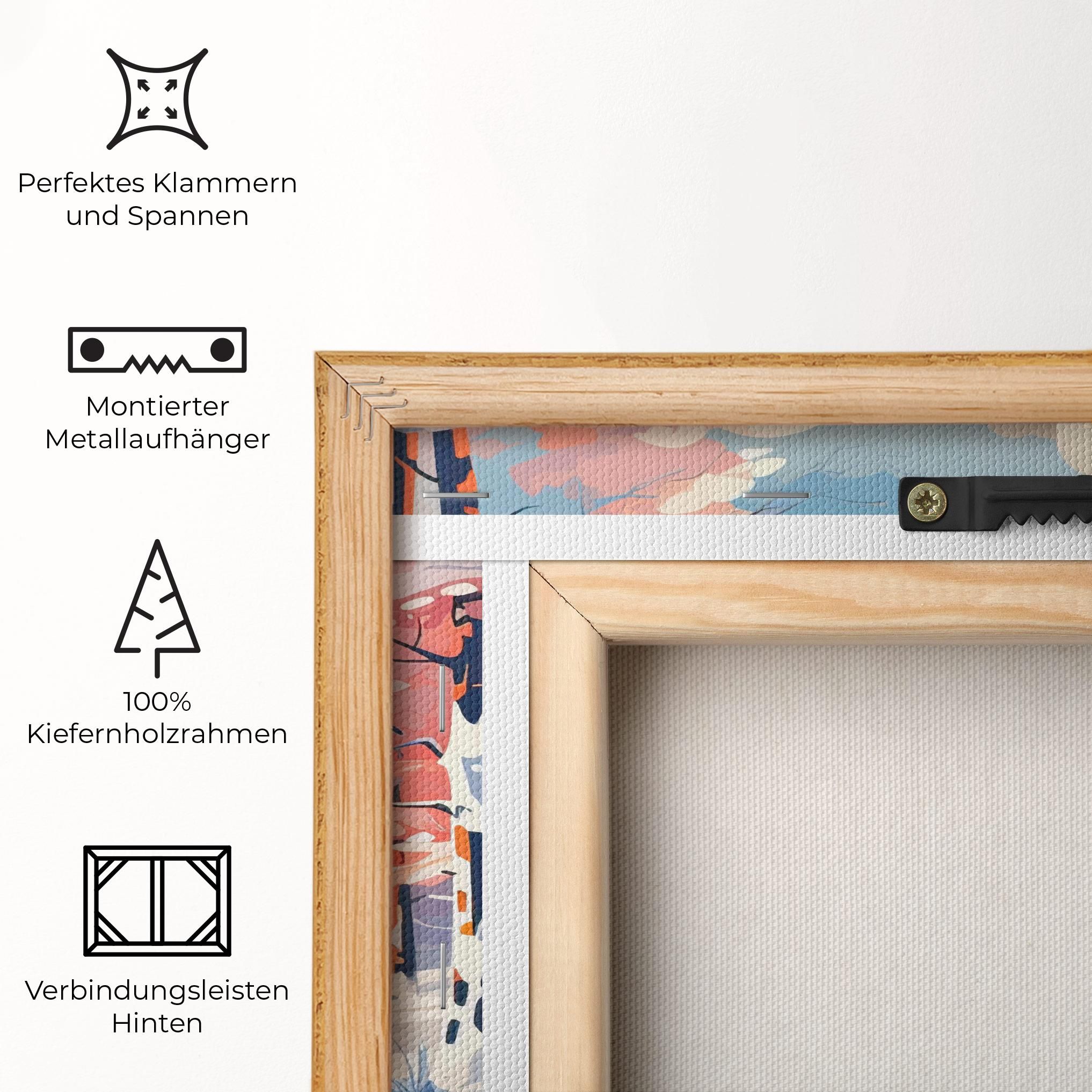 Winter Deer Art mockup 5