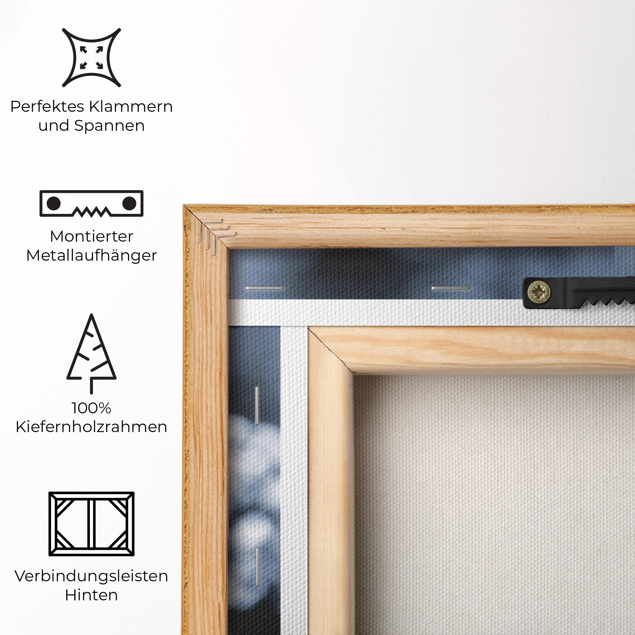 Leinwandbild Winter Plant mockup 5