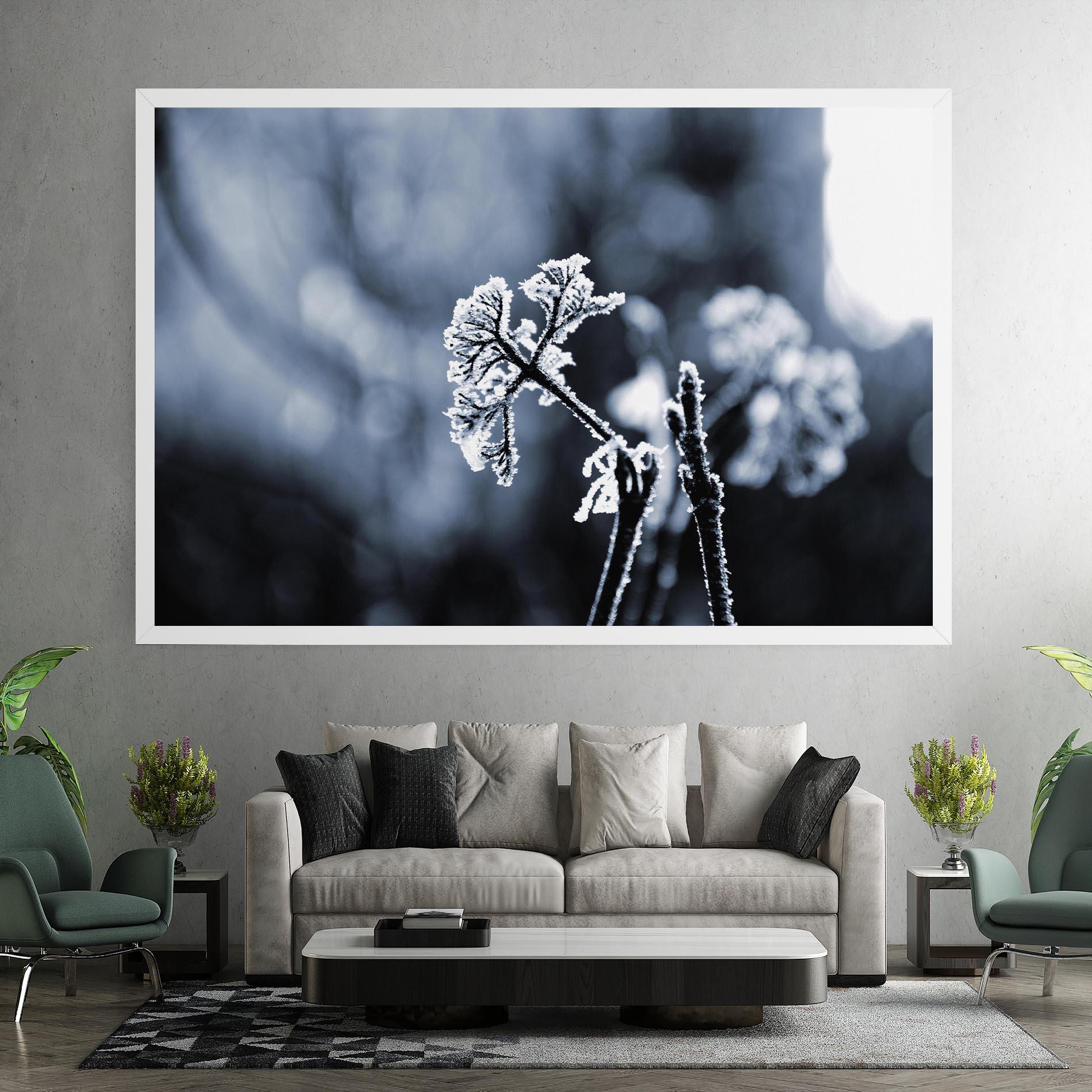 Leinwandbild Winter Plant mockup 7