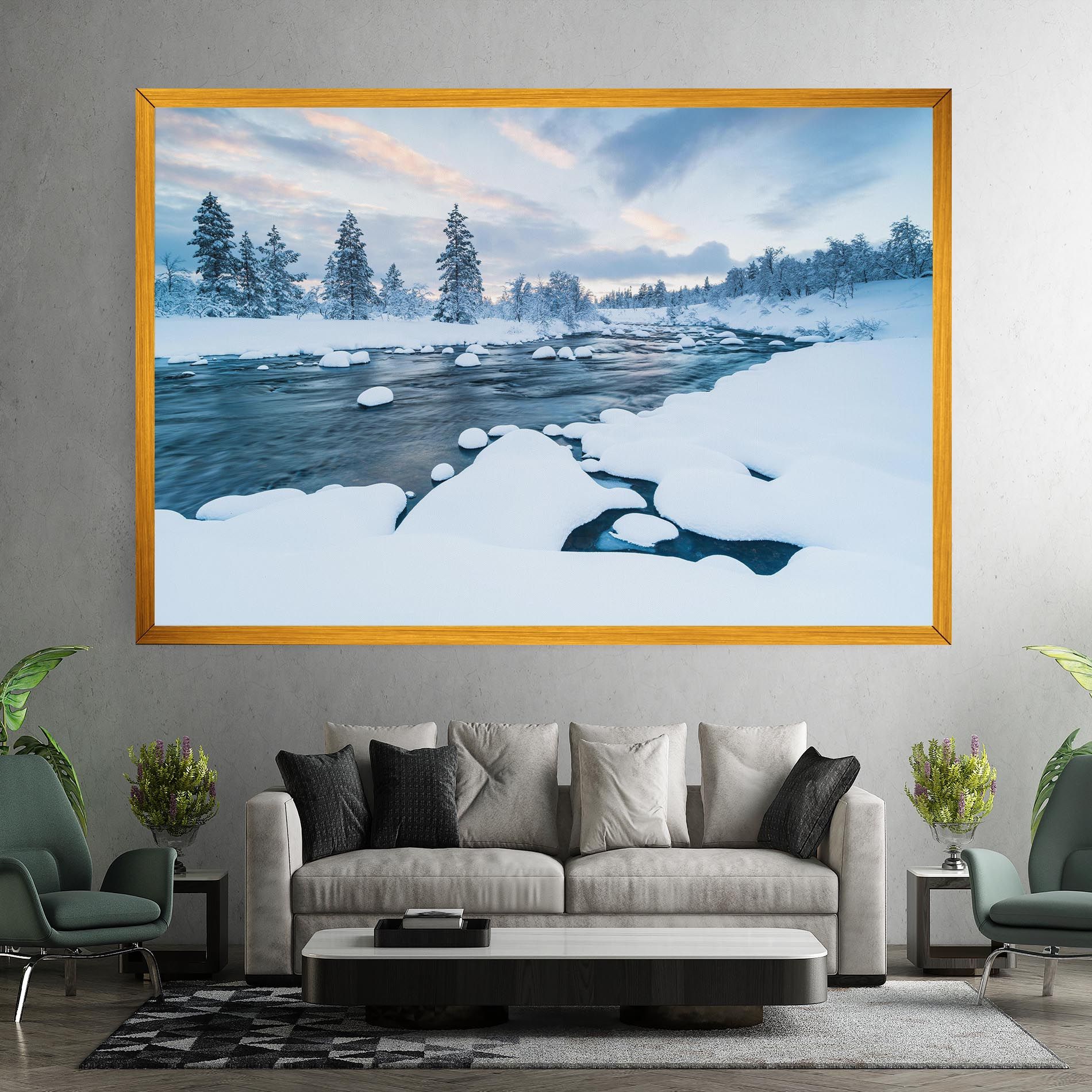 Winter River mockup 7