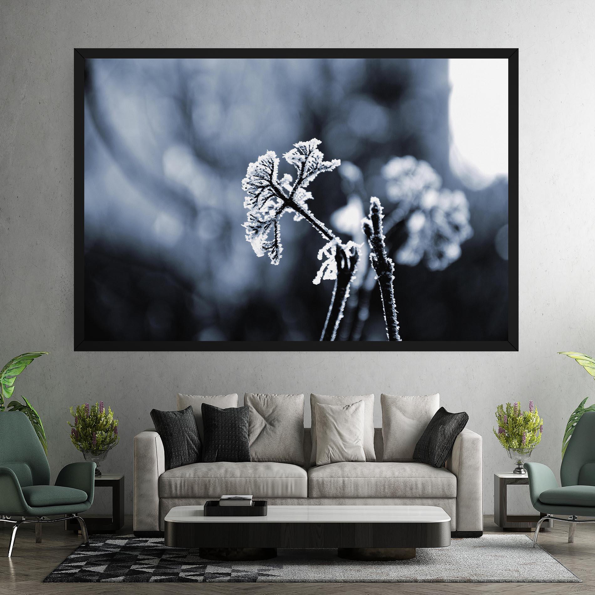 Leinwandbild Winter Plant mockup 7