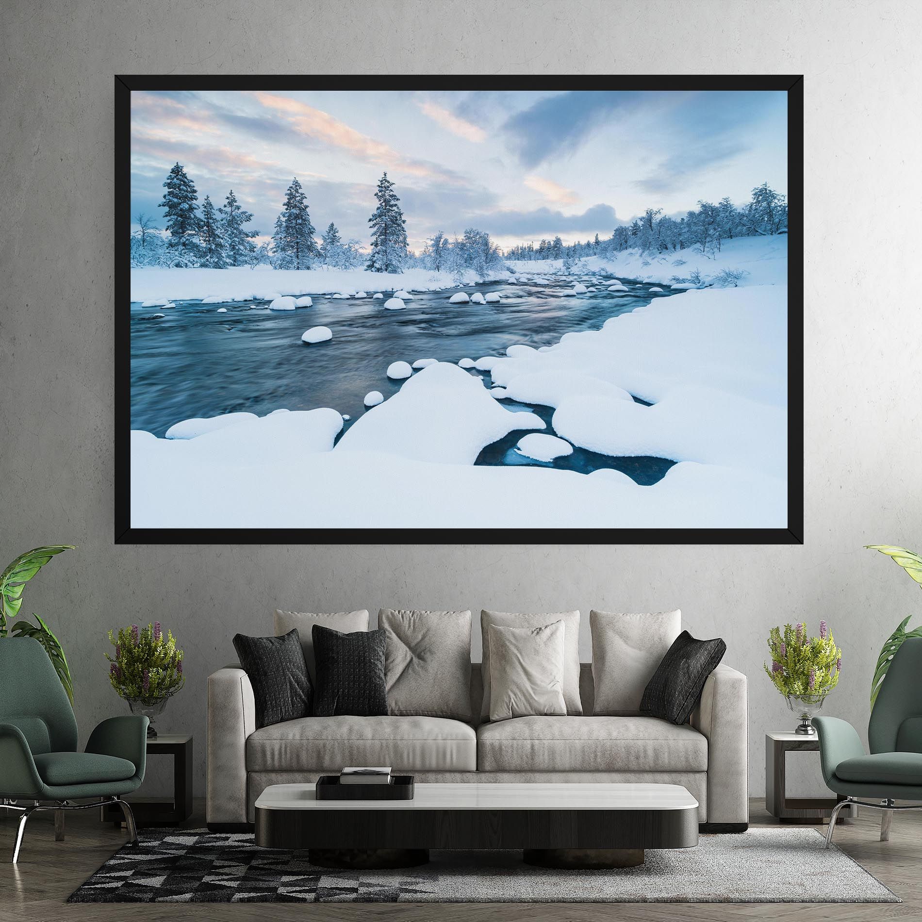 Winter River mockup 7