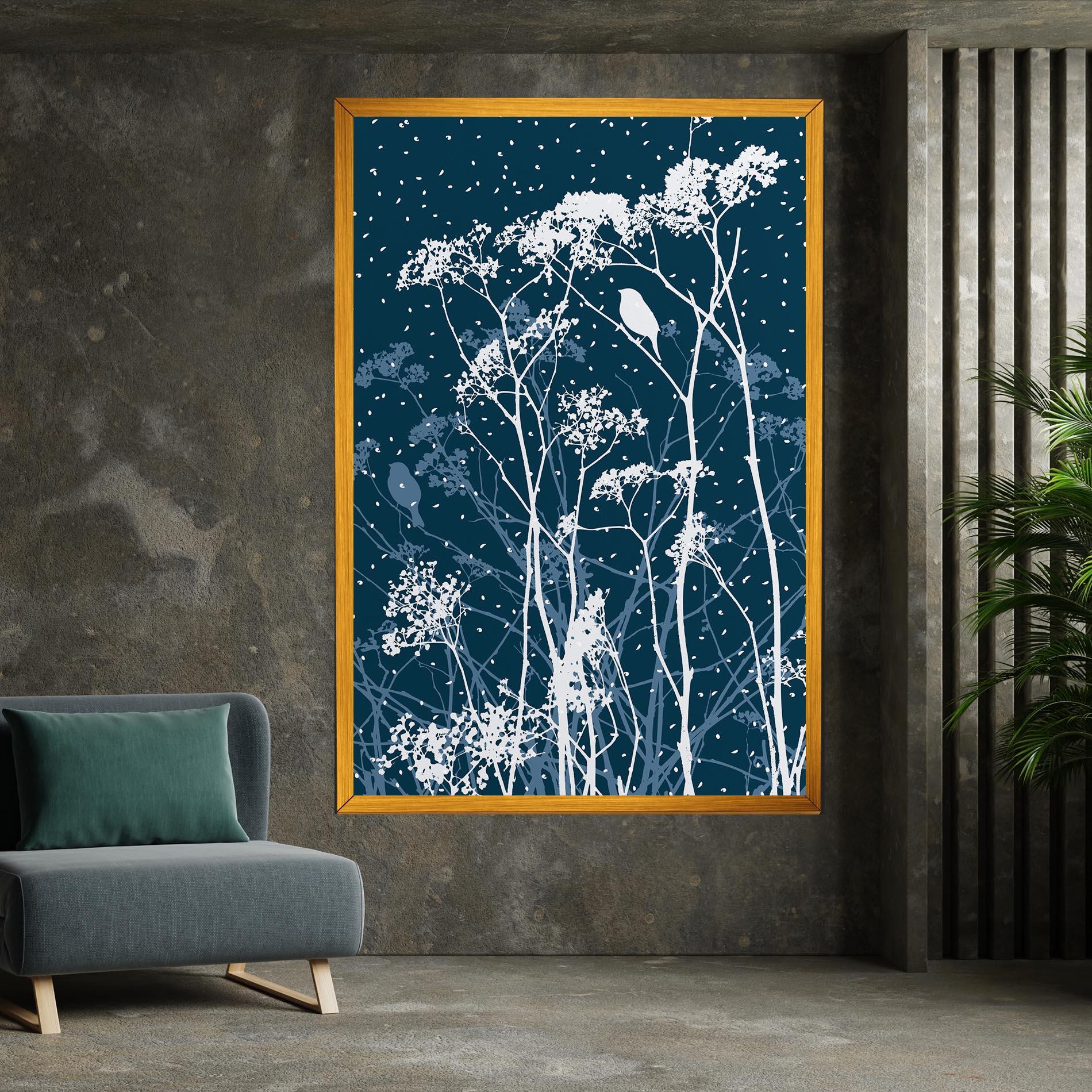 Leinwandbild Meadow Flowers mockup 7