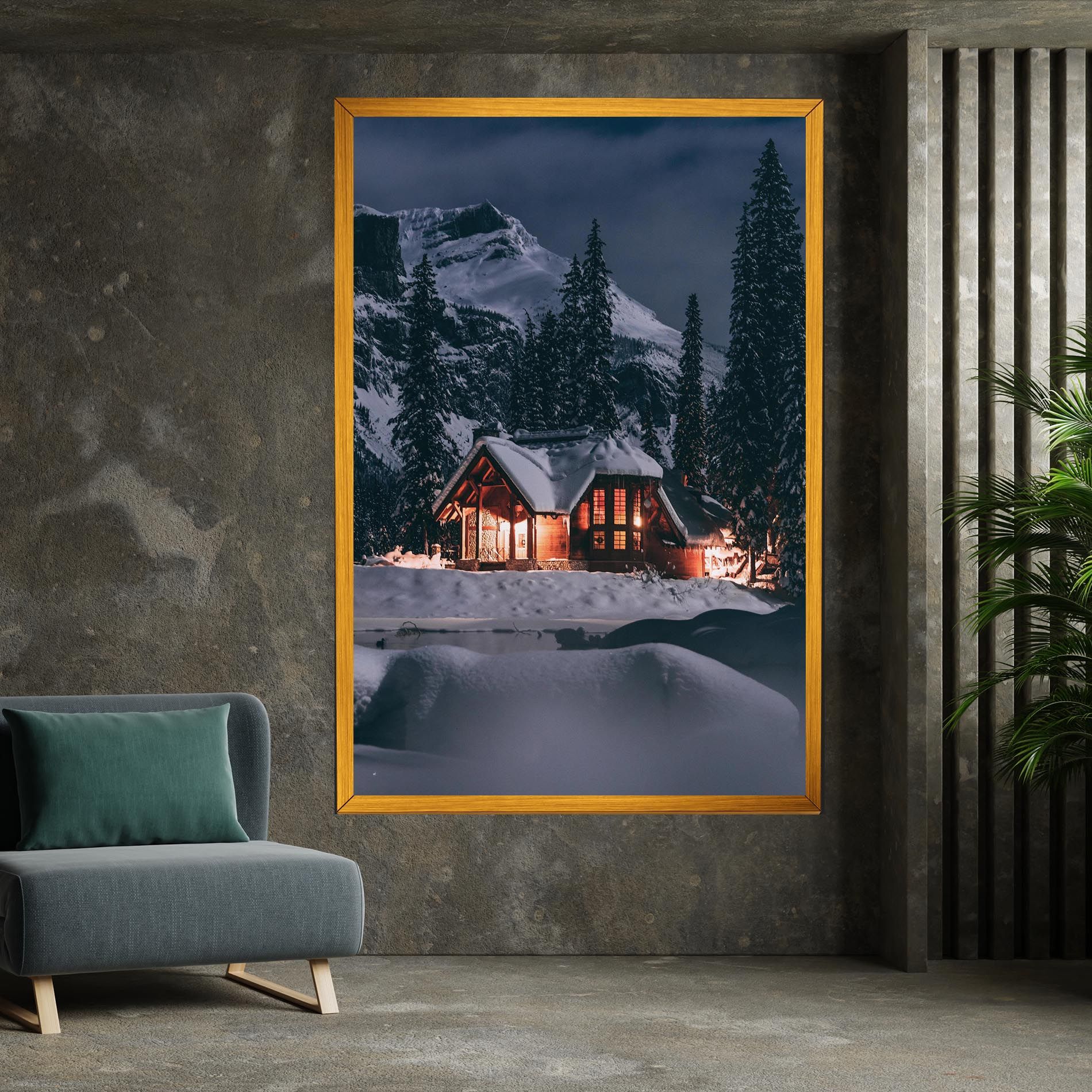 Winter House mockup 7