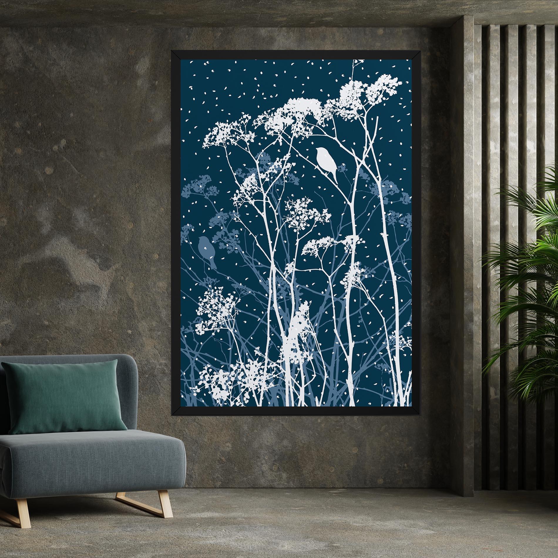 Leinwandbild Meadow Flowers mockup 7