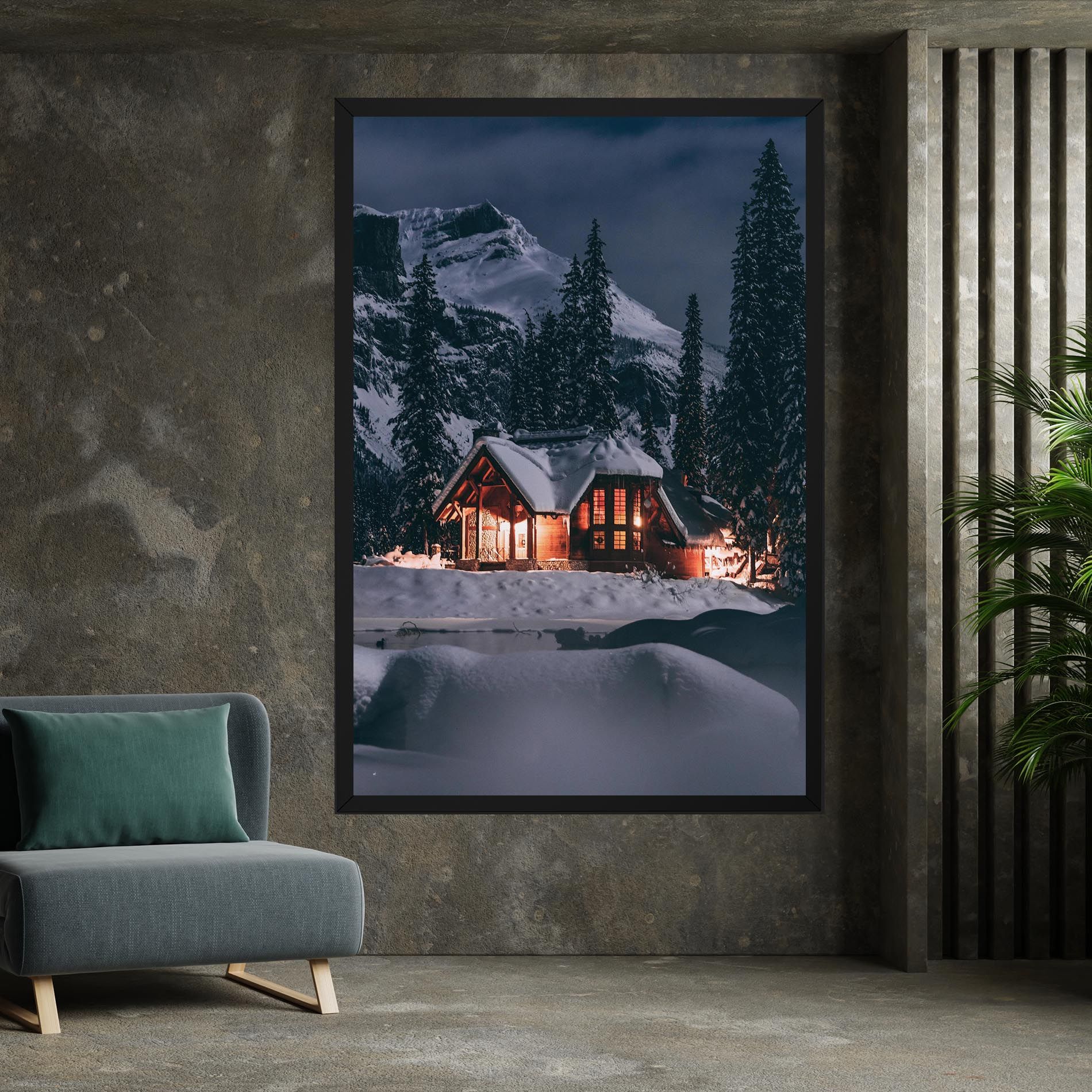 Winter House mockup 7