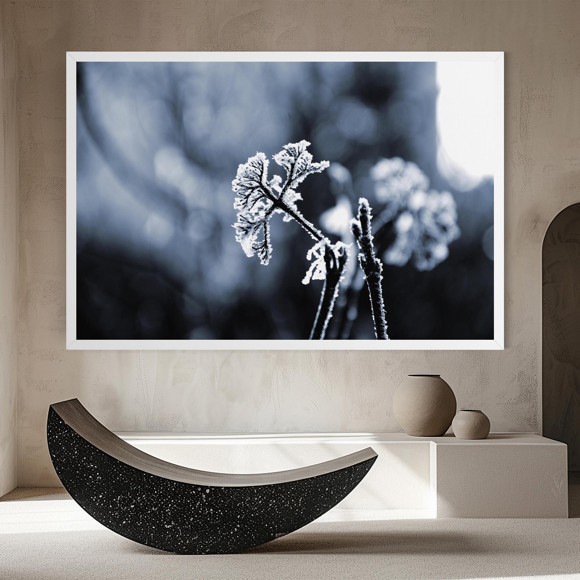 Leinwandbild Winter Plant mockup 8