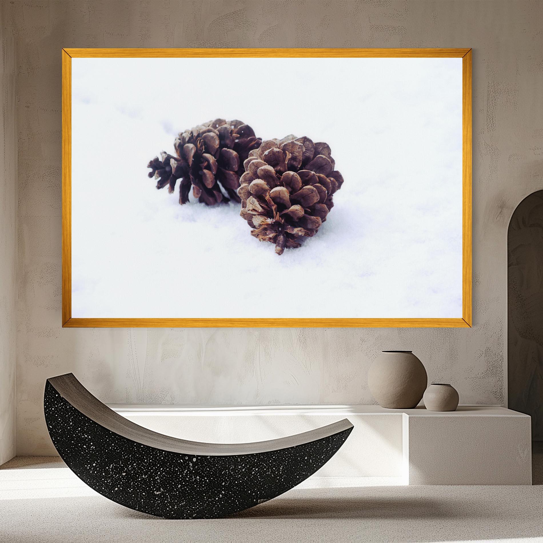 Leinwandbild Snow Cones mockup 8