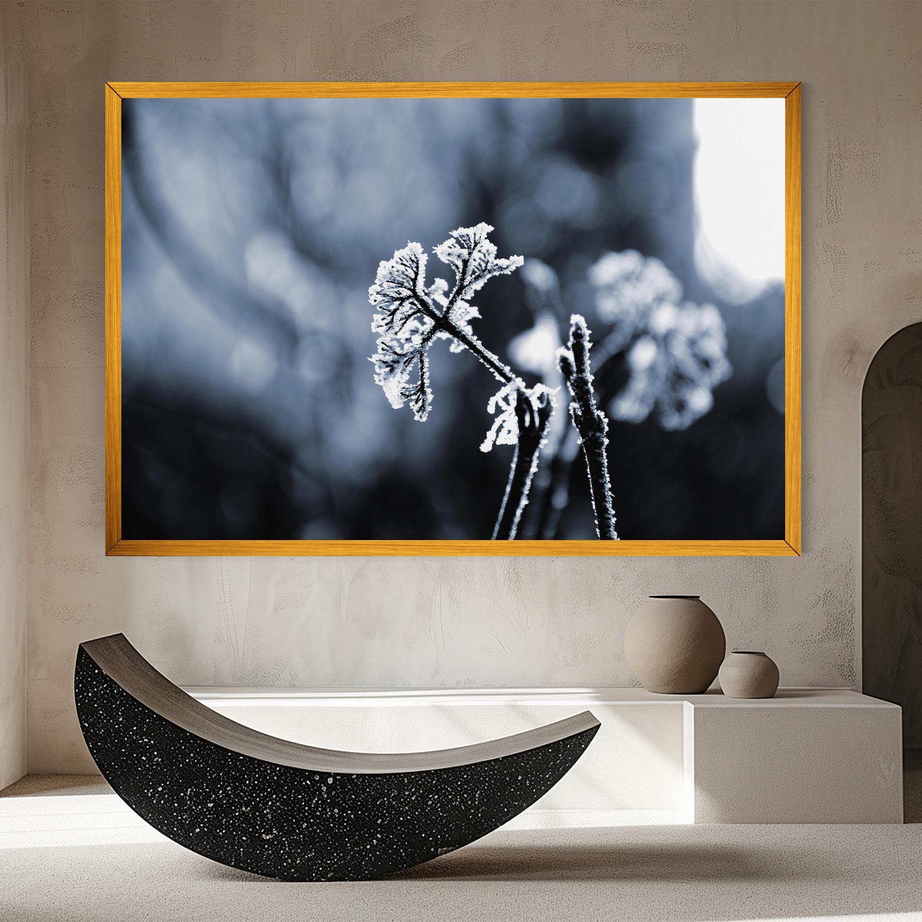 Leinwandbild Winter Plant mockup 8