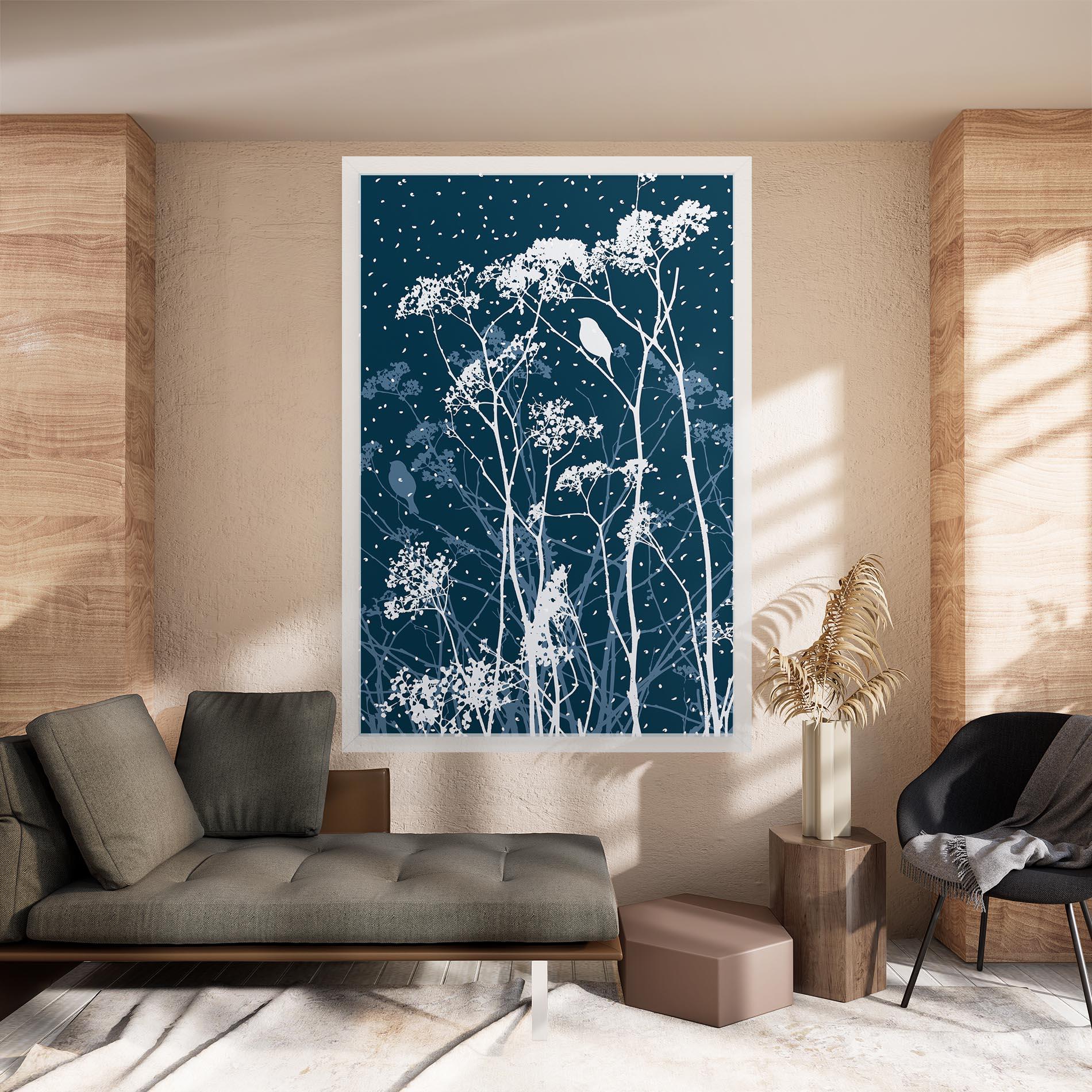 Leinwandbild Meadow Flowers mockup 8