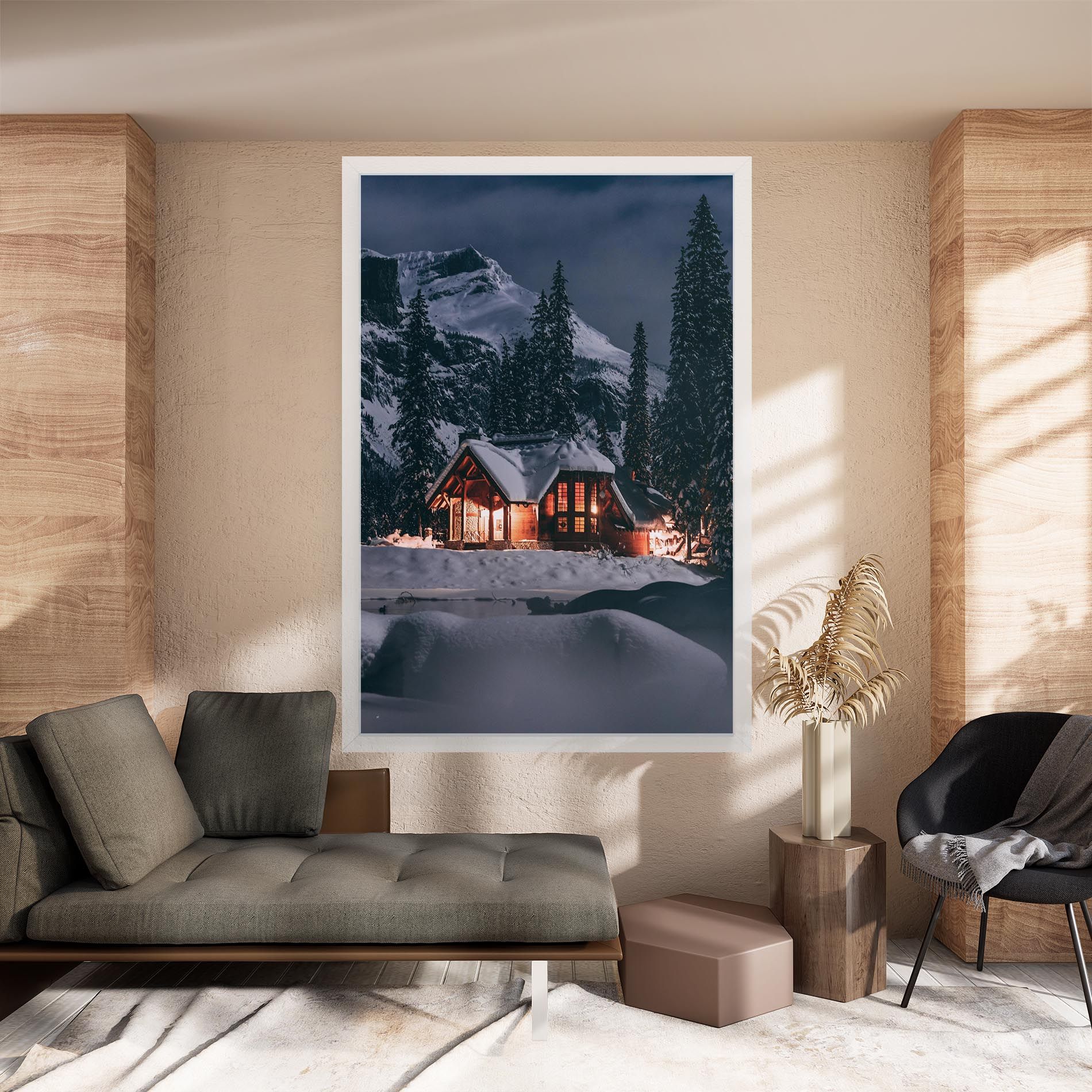 Winter House mockup 8