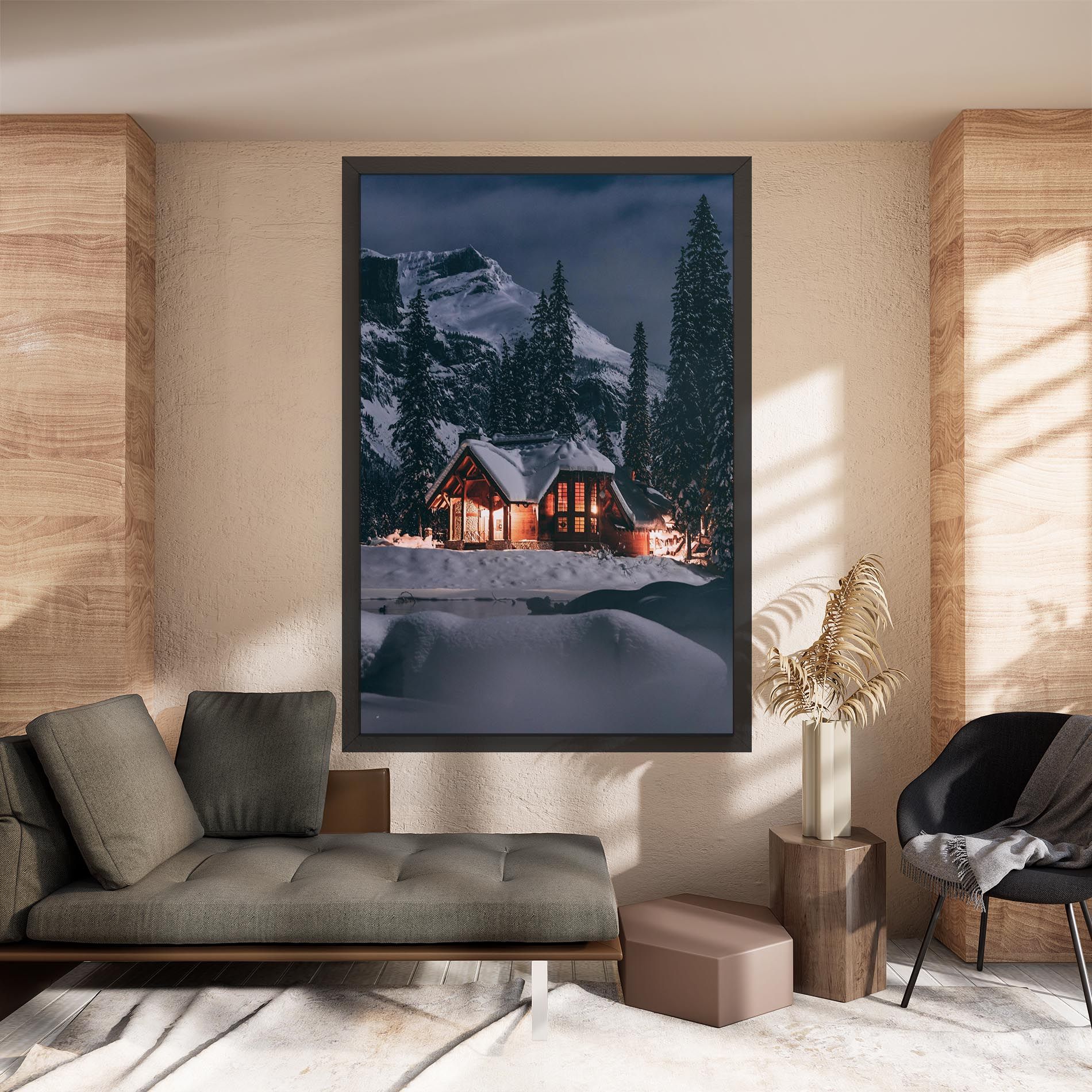Winter House mockup 8