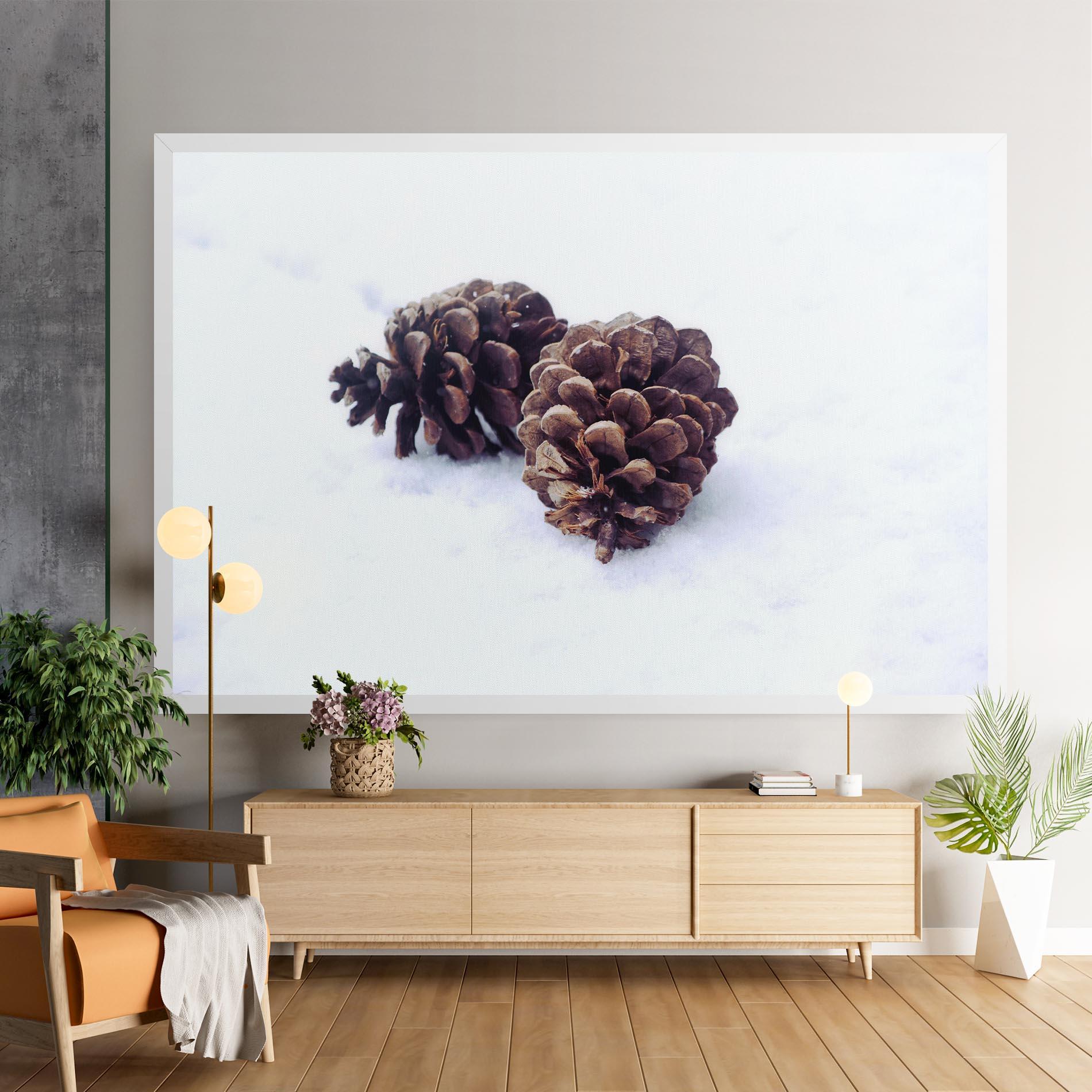 Leinwandbild Snow Cones mockup 9