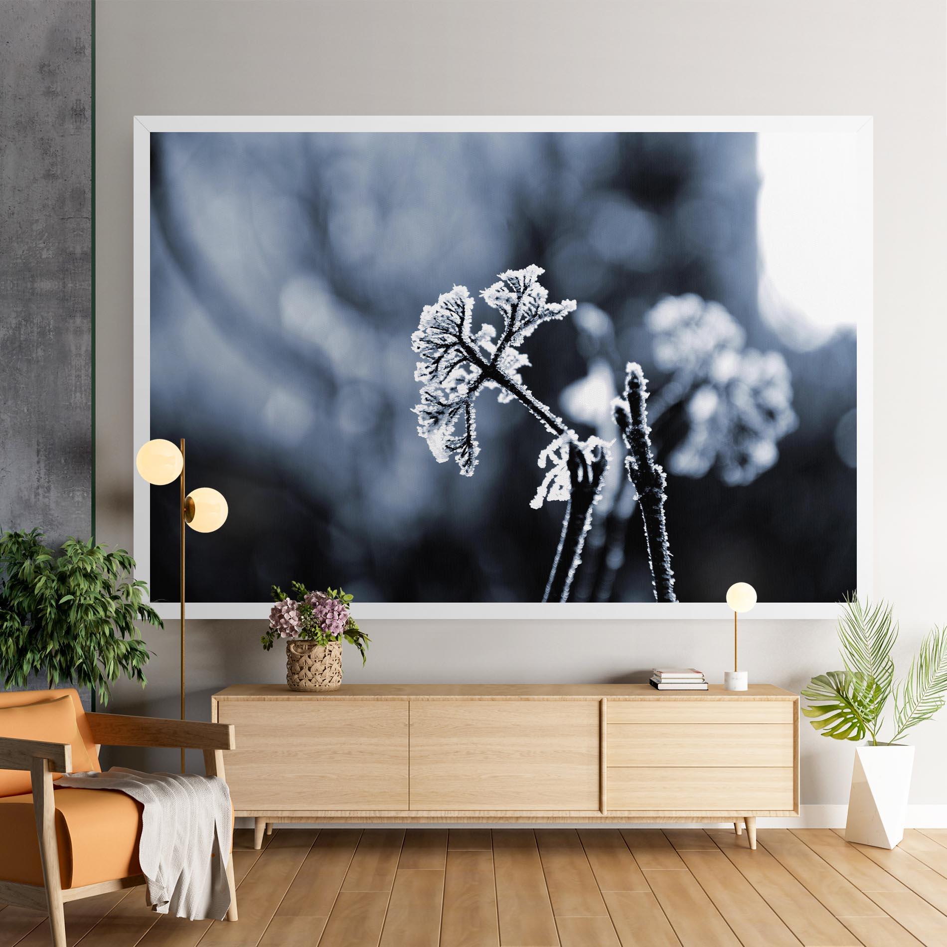 Leinwandbild Winter Plant mockup 9
