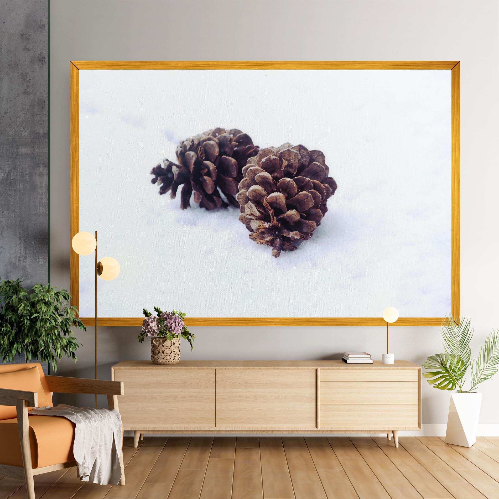 Leinwandbild Snow Cones mockup 9