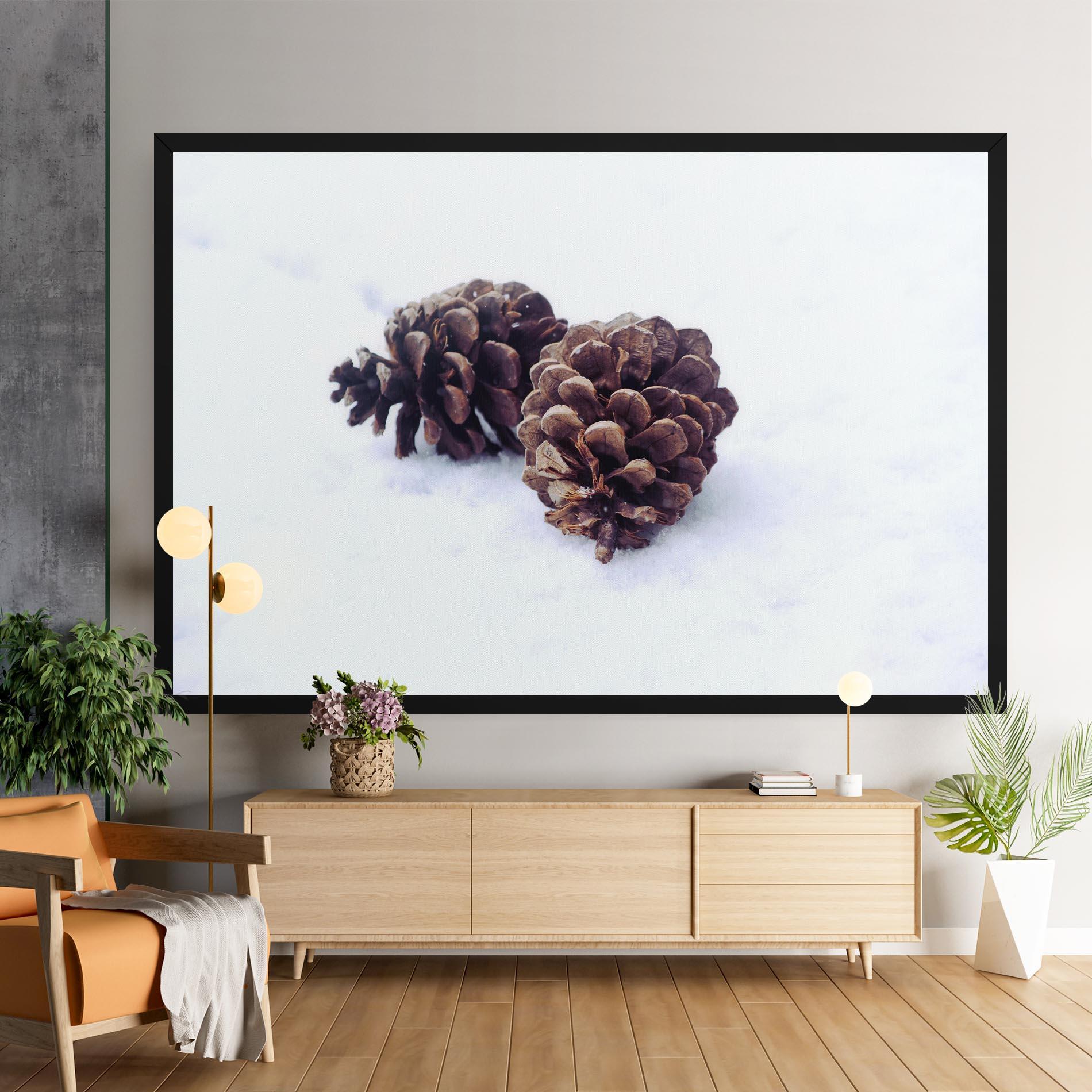 Leinwandbild Snow Cones mockup 9