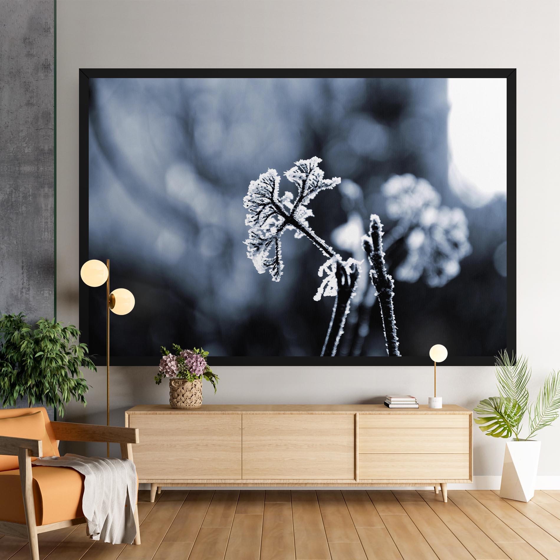 Leinwandbild Winter Plant mockup 9