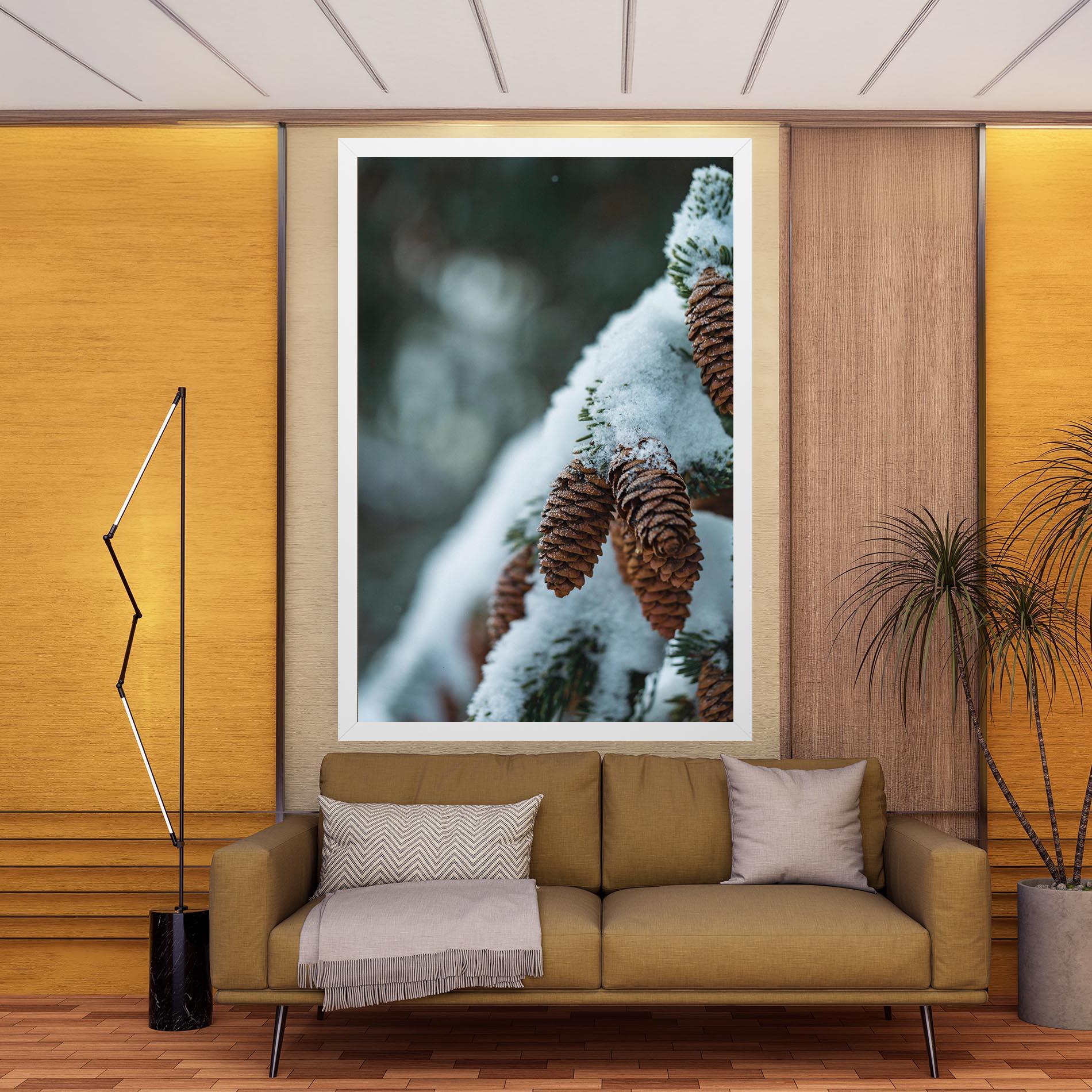 Leinwandbild Pretty Snow Cones mockup 9