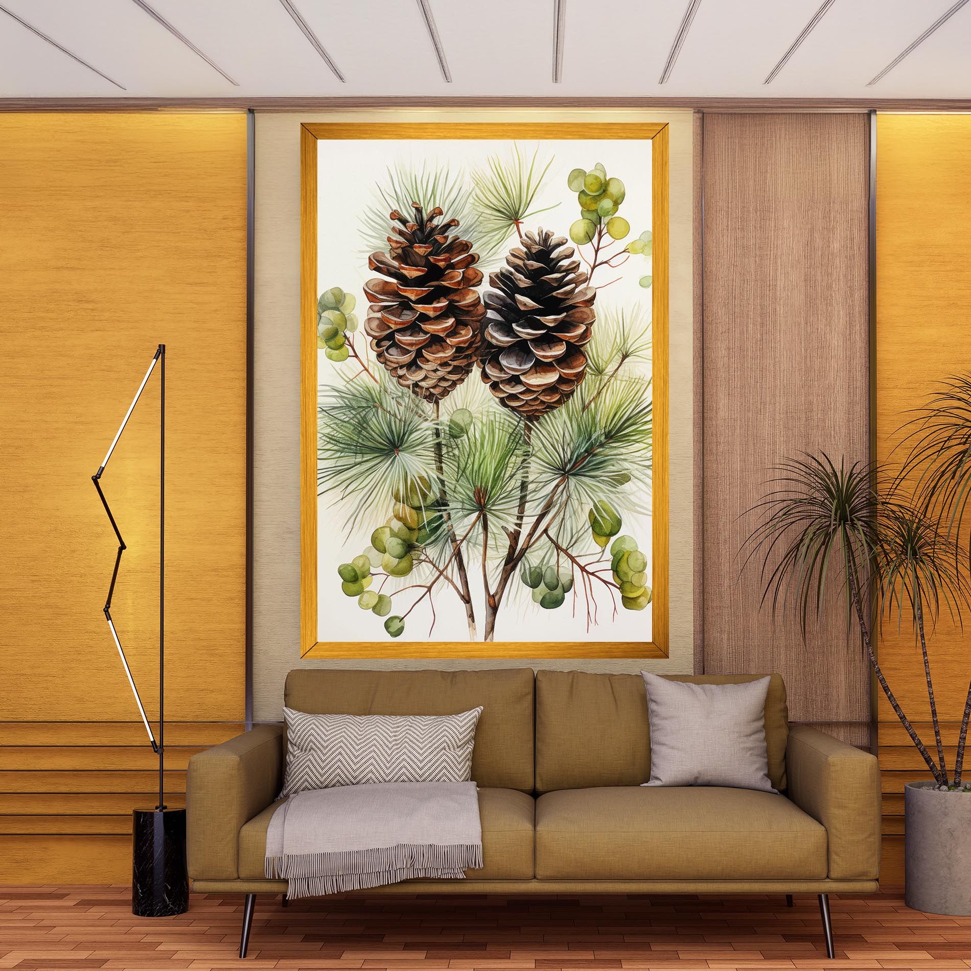 Brown Cones mockup 9
