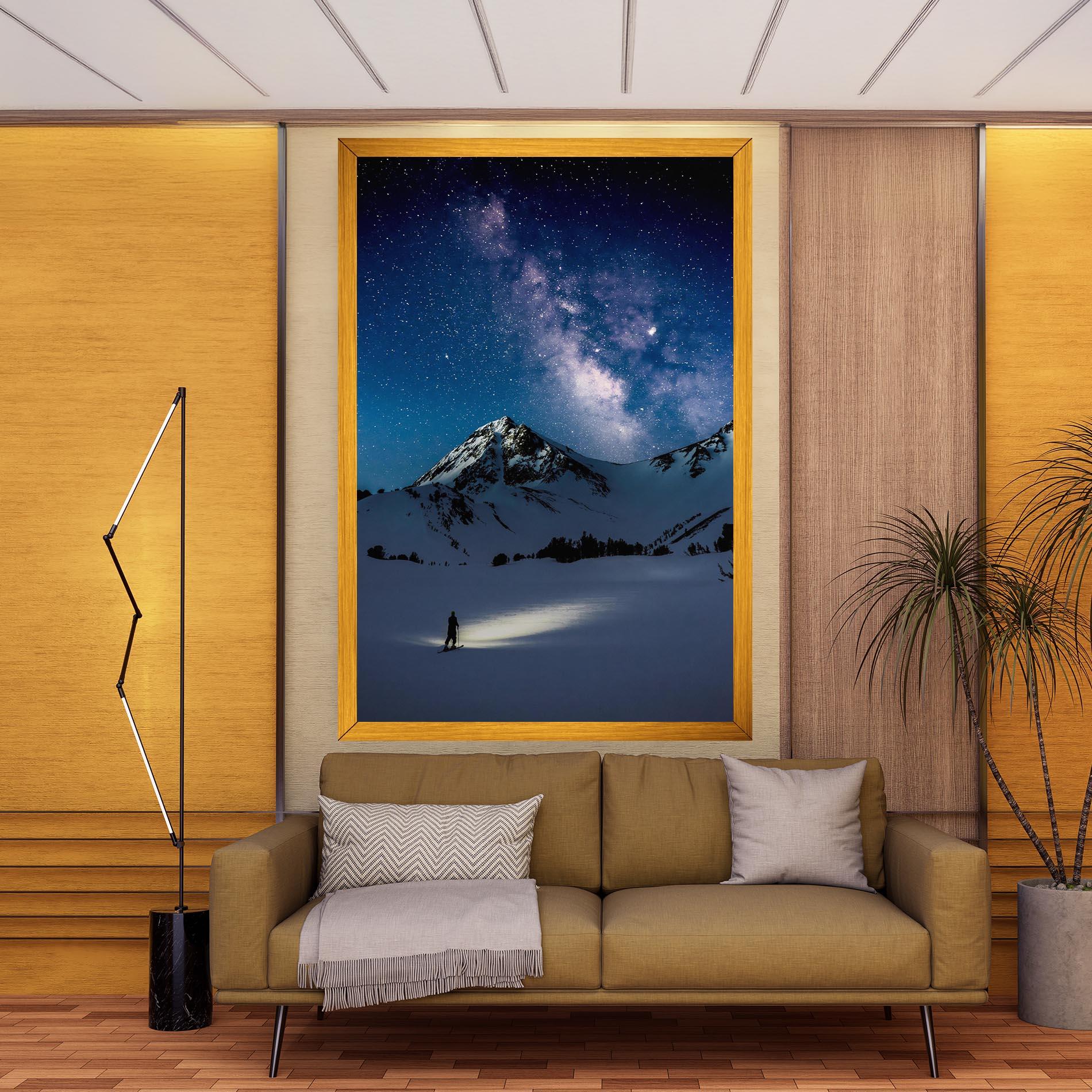 Leinwandbild Pretty Sky Winter mockup 9