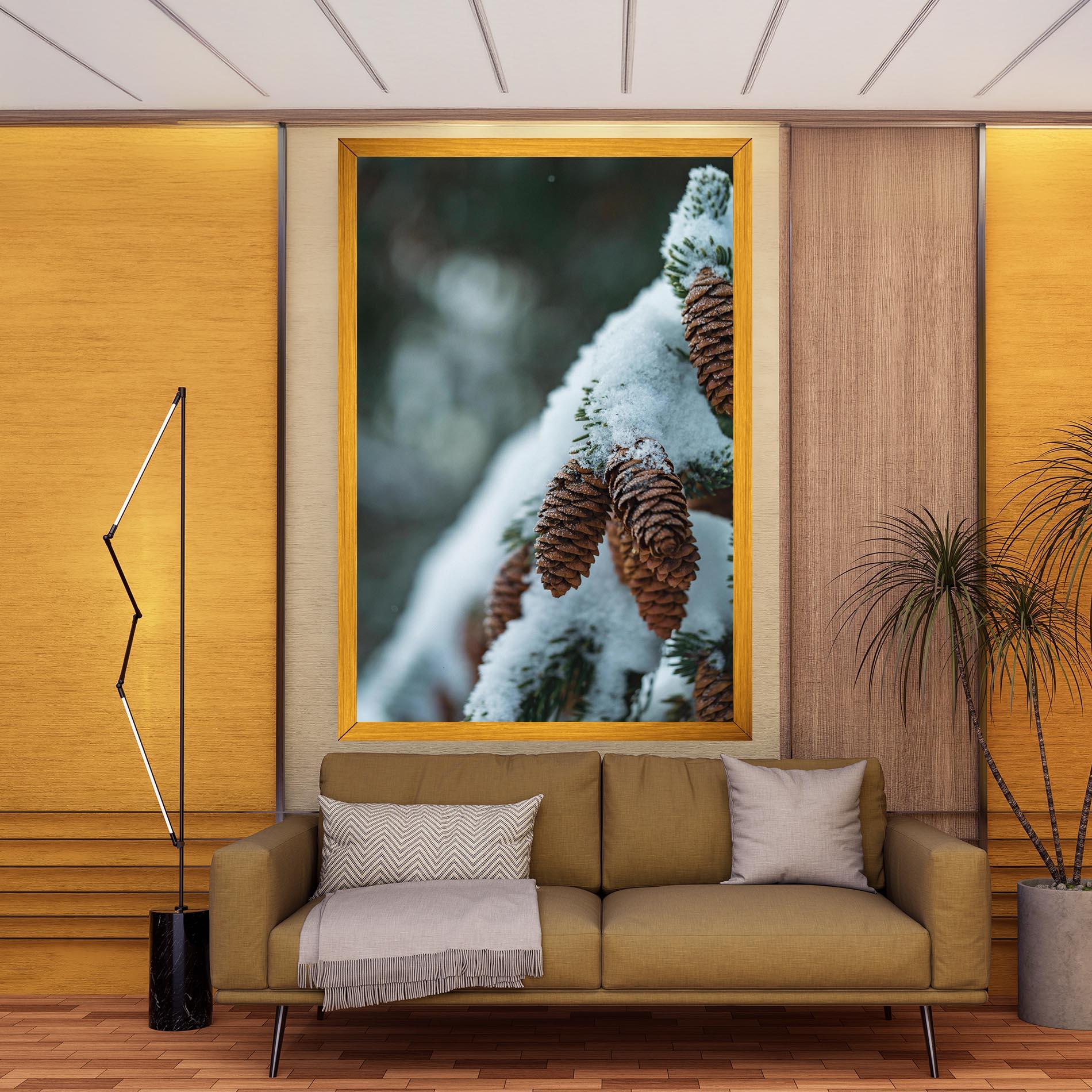 Leinwandbild Pretty Snow Cones mockup 9