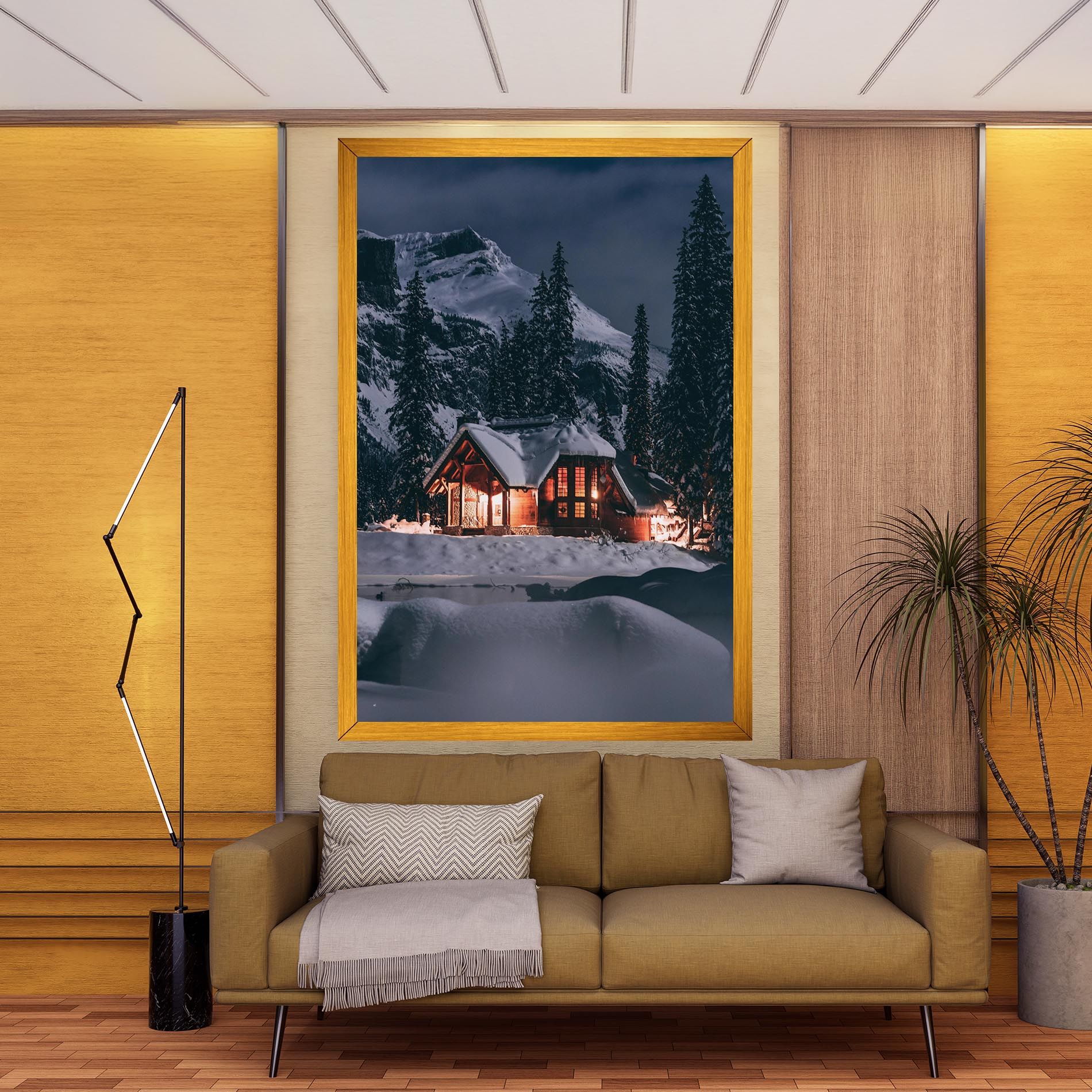 Winter House mockup 9