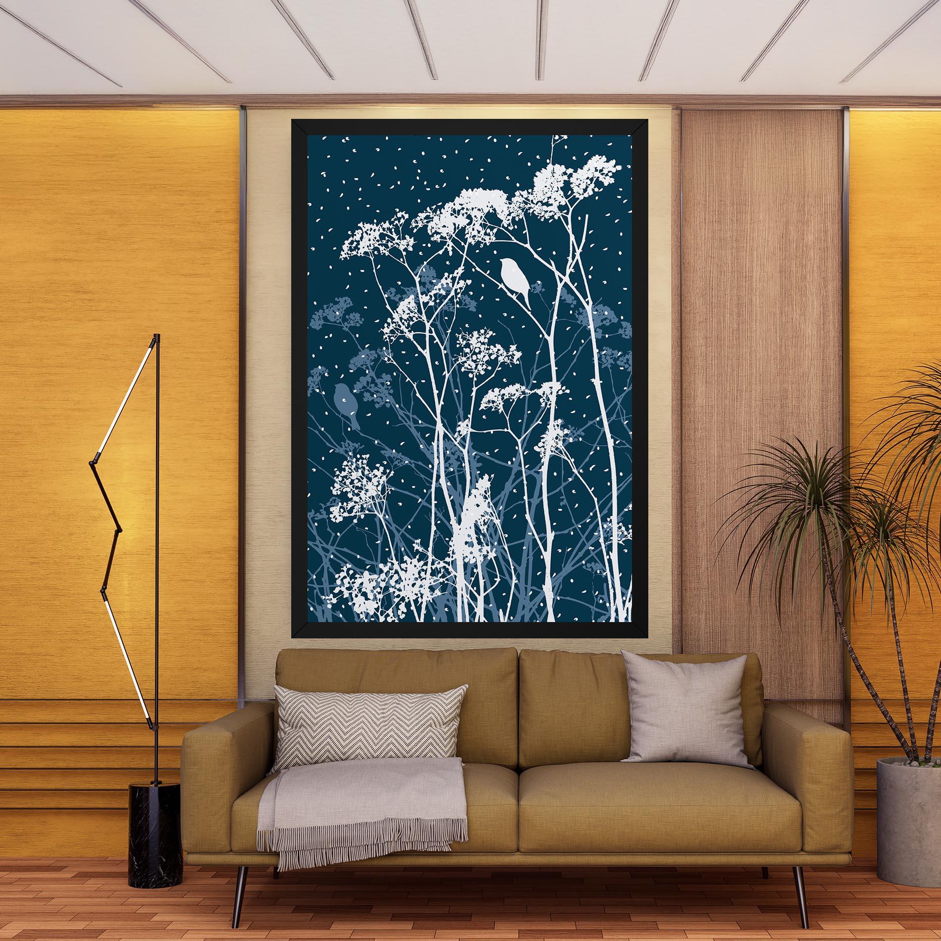 Leinwandbild Meadow Flowers mockup 9