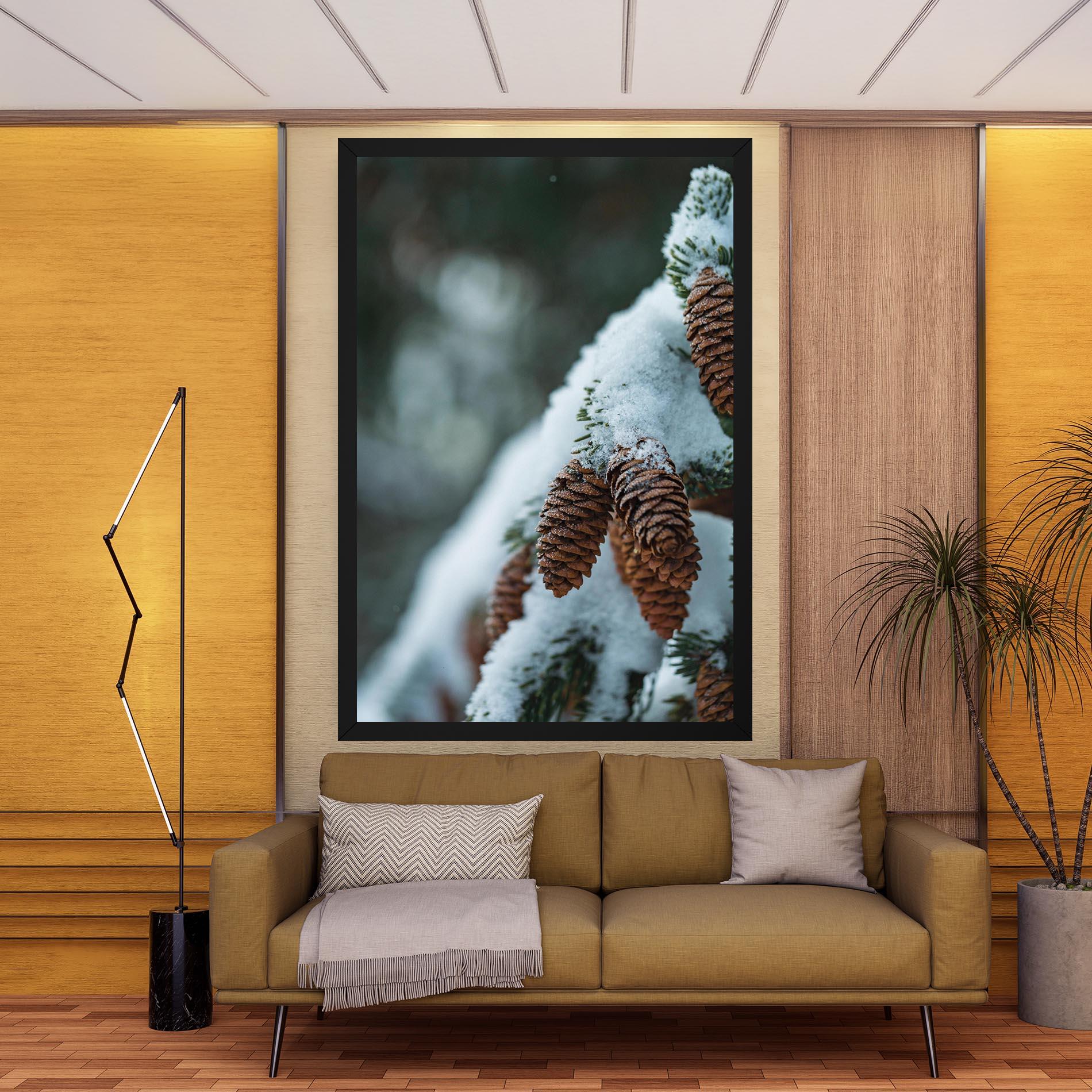 Leinwandbild Pretty Snow Cones mockup 9