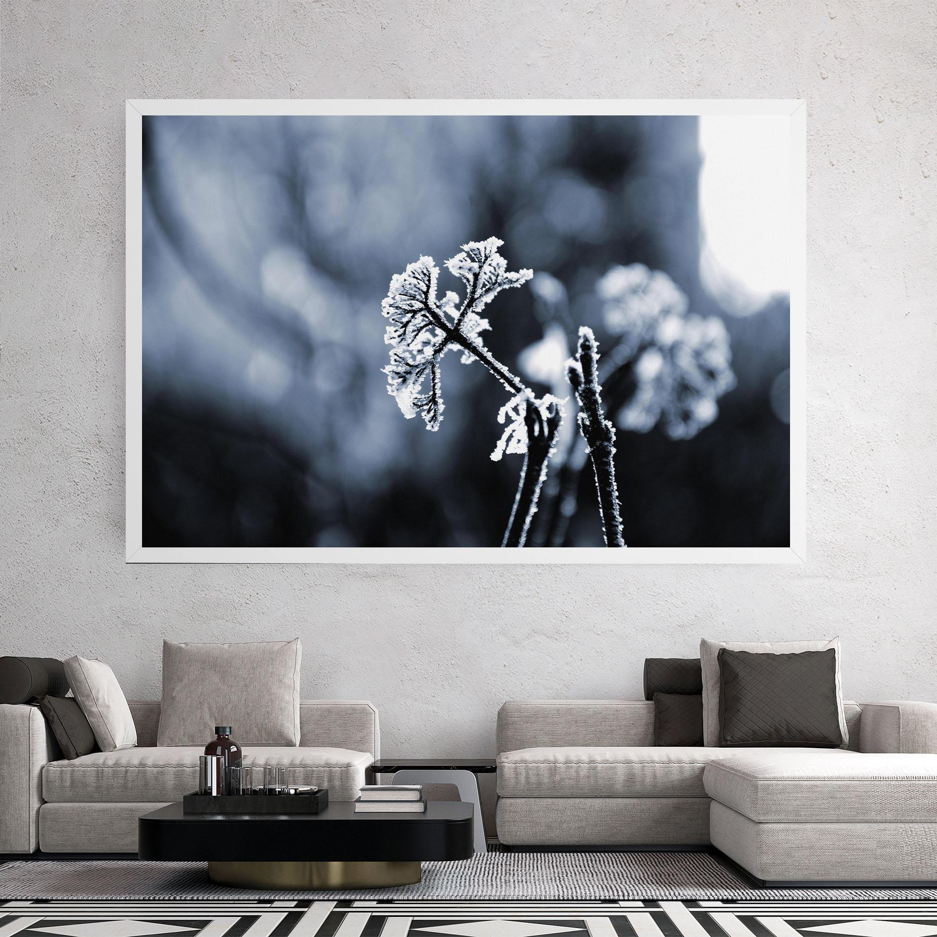 Leinwandbild Winter Plant mockup 2