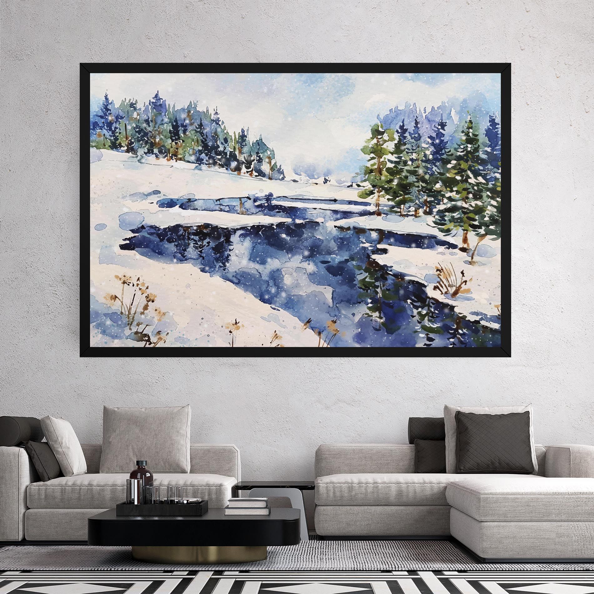 Winter Painting mockup 2