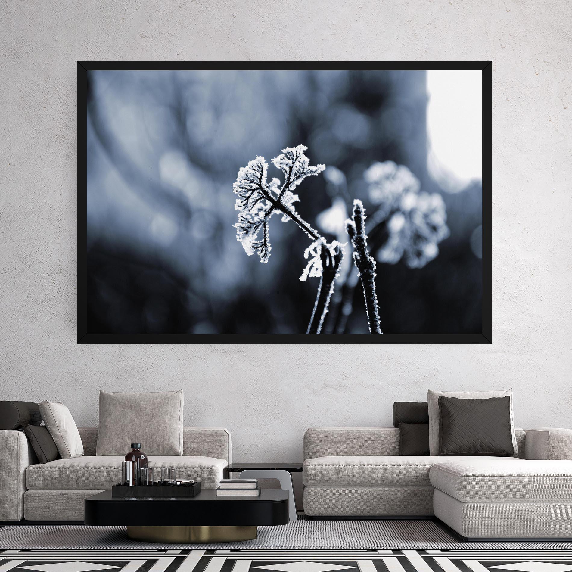 Leinwandbild Winter Plant mockup 2